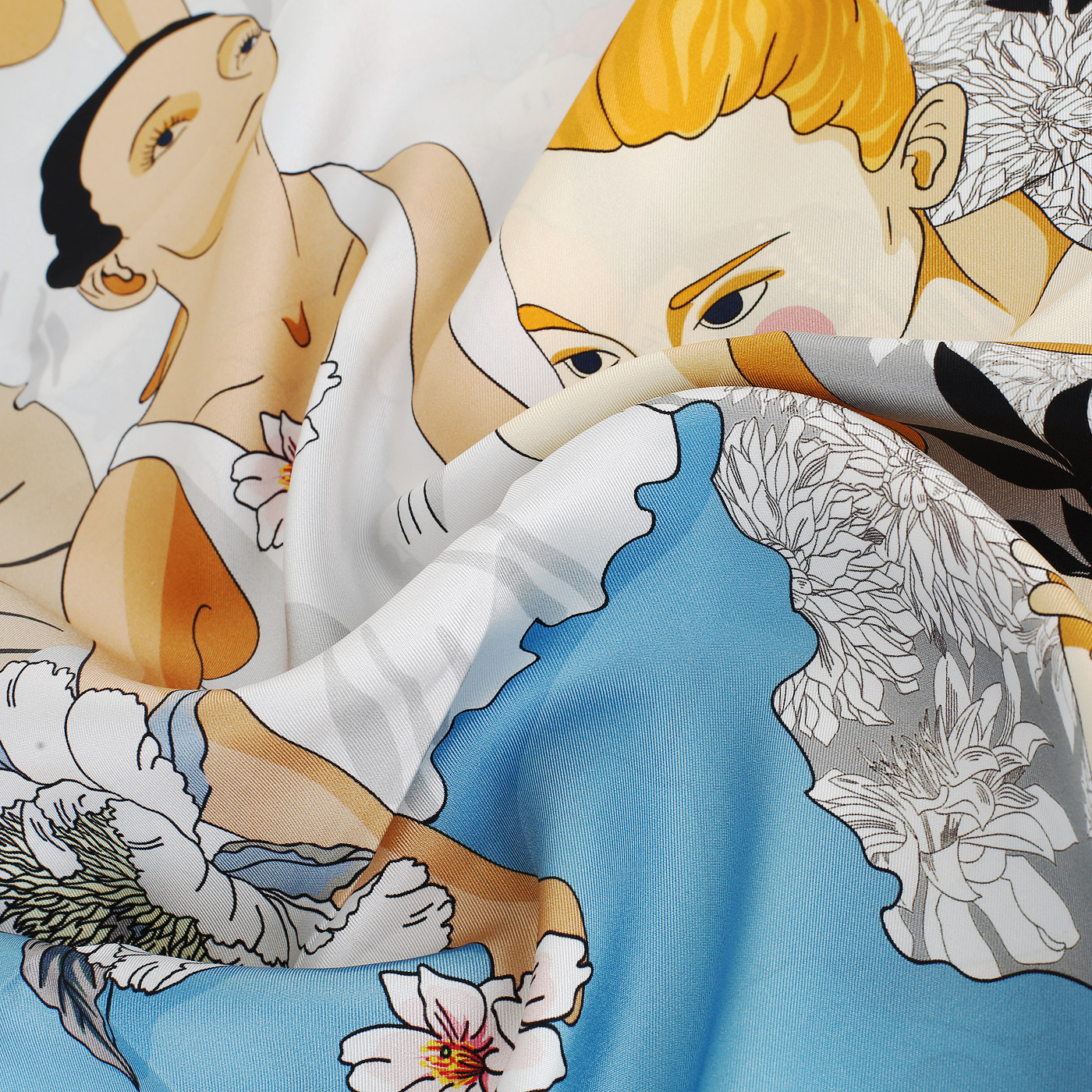 Шелковый платок Radical Chic Class