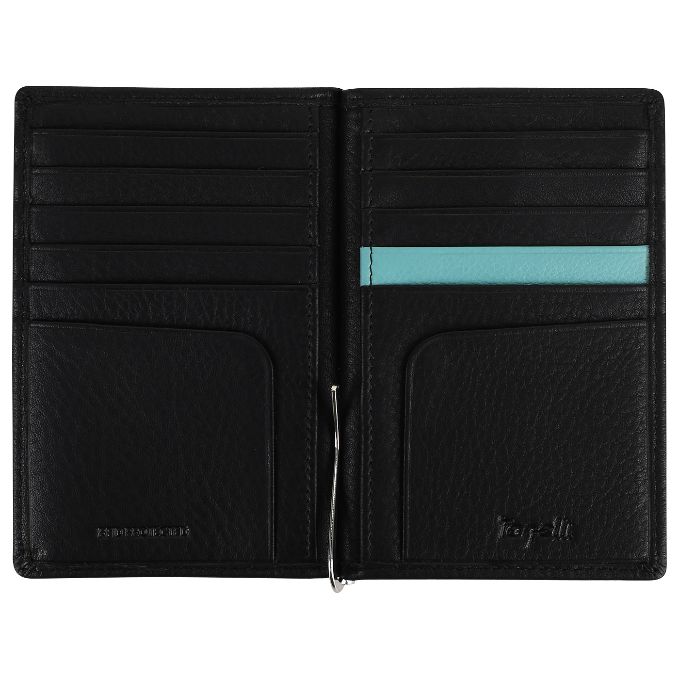 Зажим для денег Tonelli Inserto 7884_nero/azzurro_pc - 2000558333511 ...
