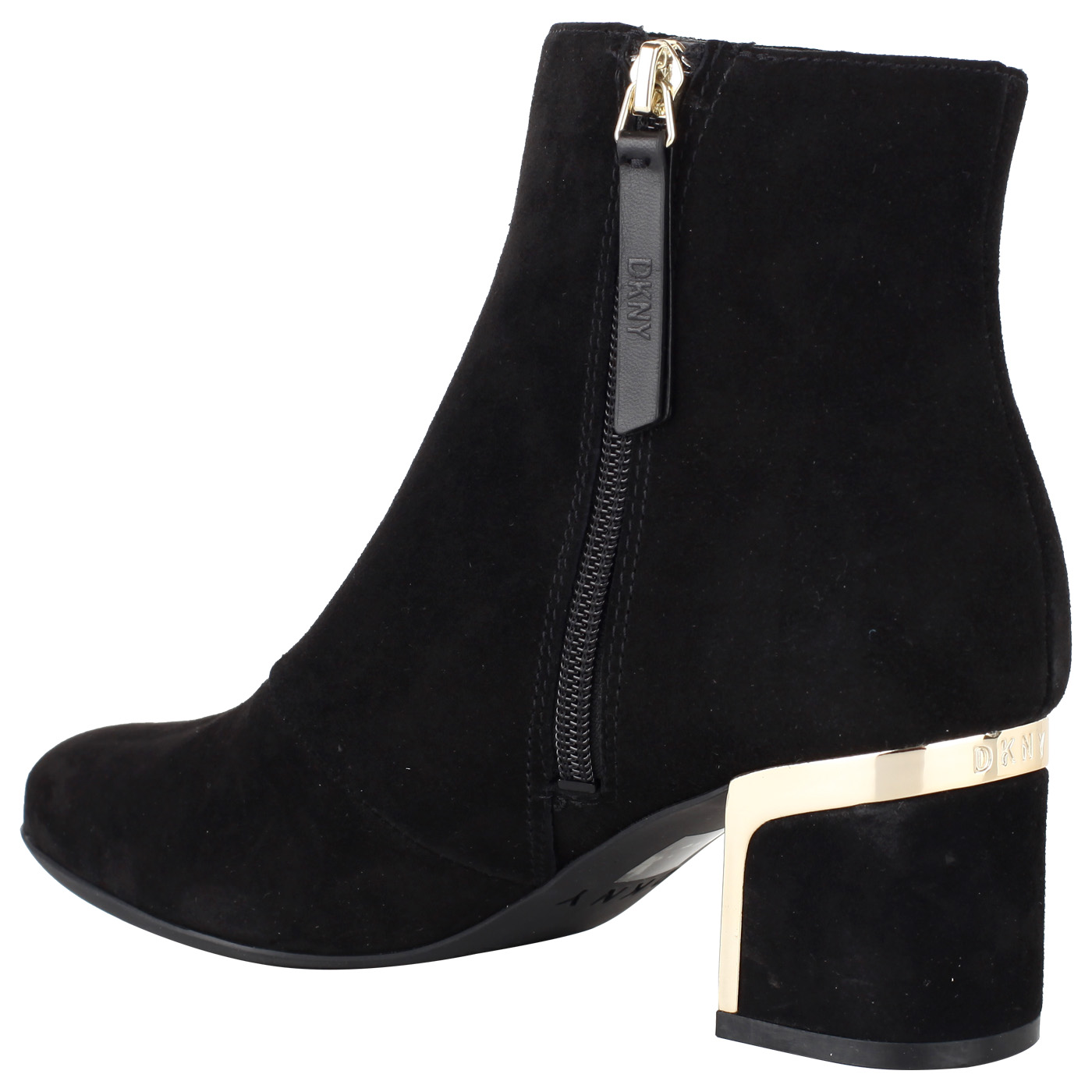 Замшевые ботильоны DKNY 