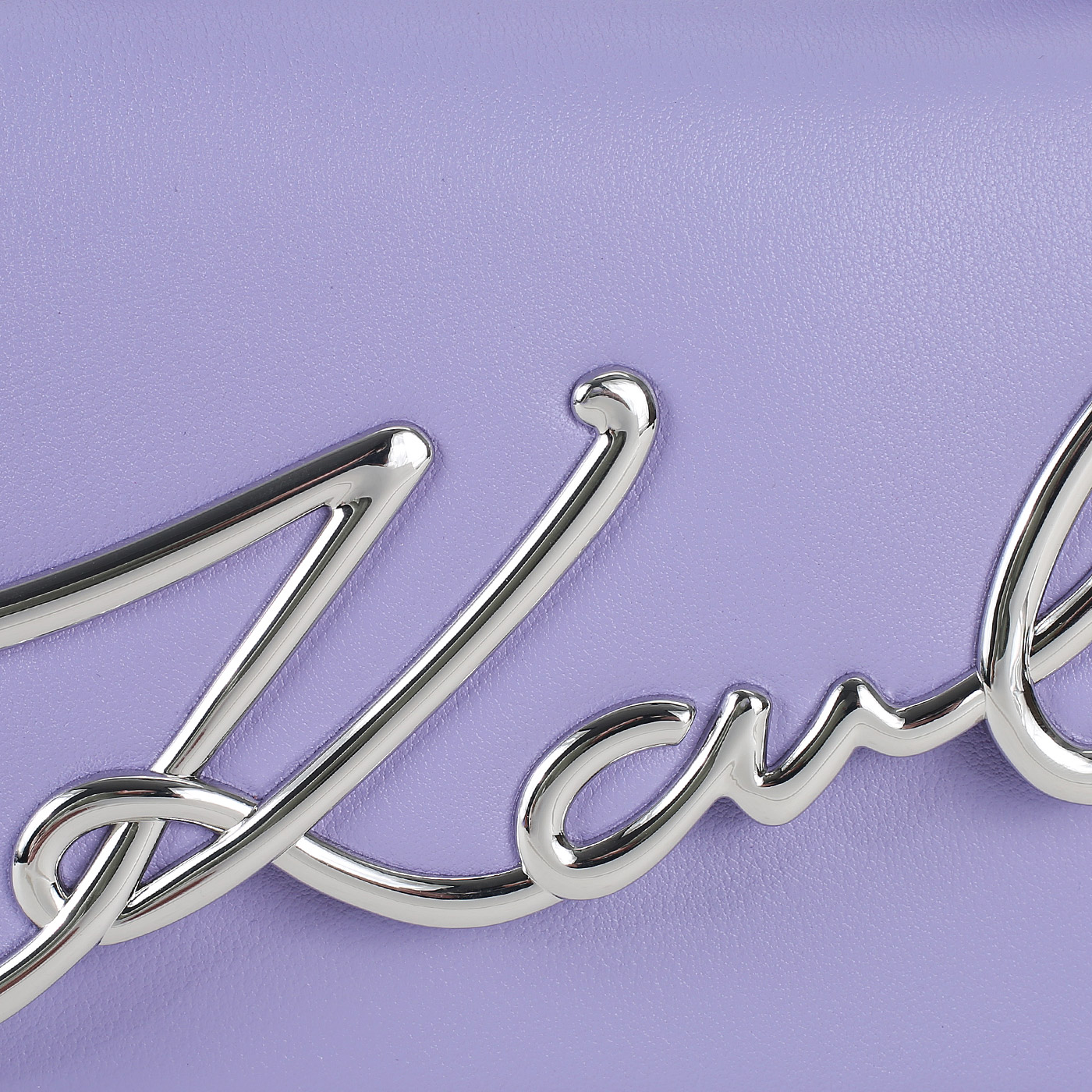 Кожаная сумка Karl Lagerfeld Signature