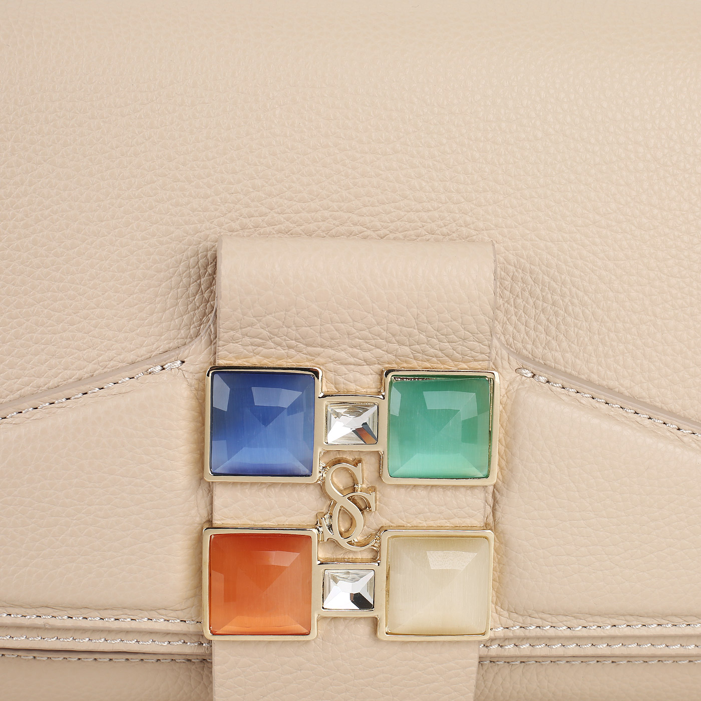 Кожаная сумка через плечо Carlo Salvatelli Gemma