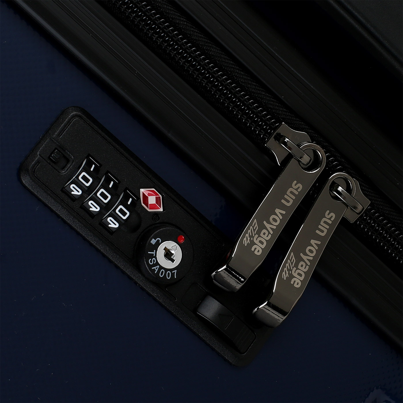 Чемодан большой L из ABS-пластика с кодовым замком Sun Voyage Sirius