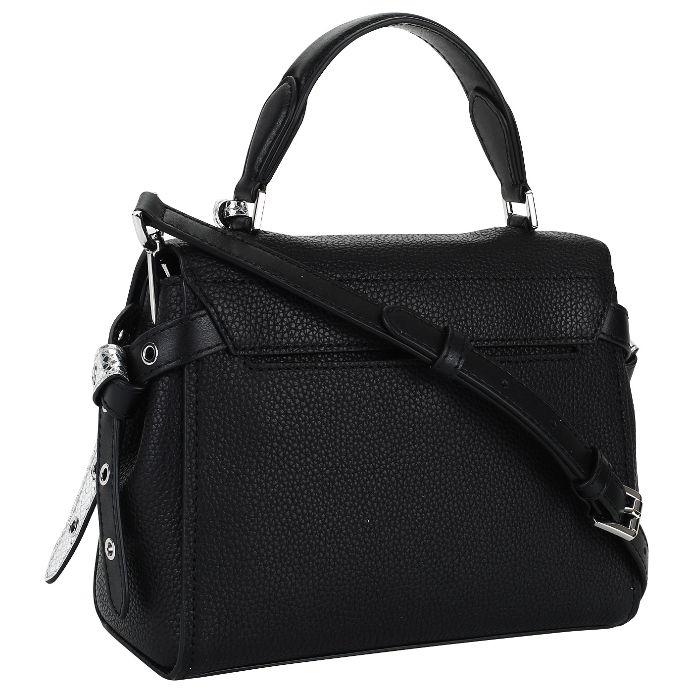 Женская сумочка из натуральной черной кожи Michael Kors Bristol