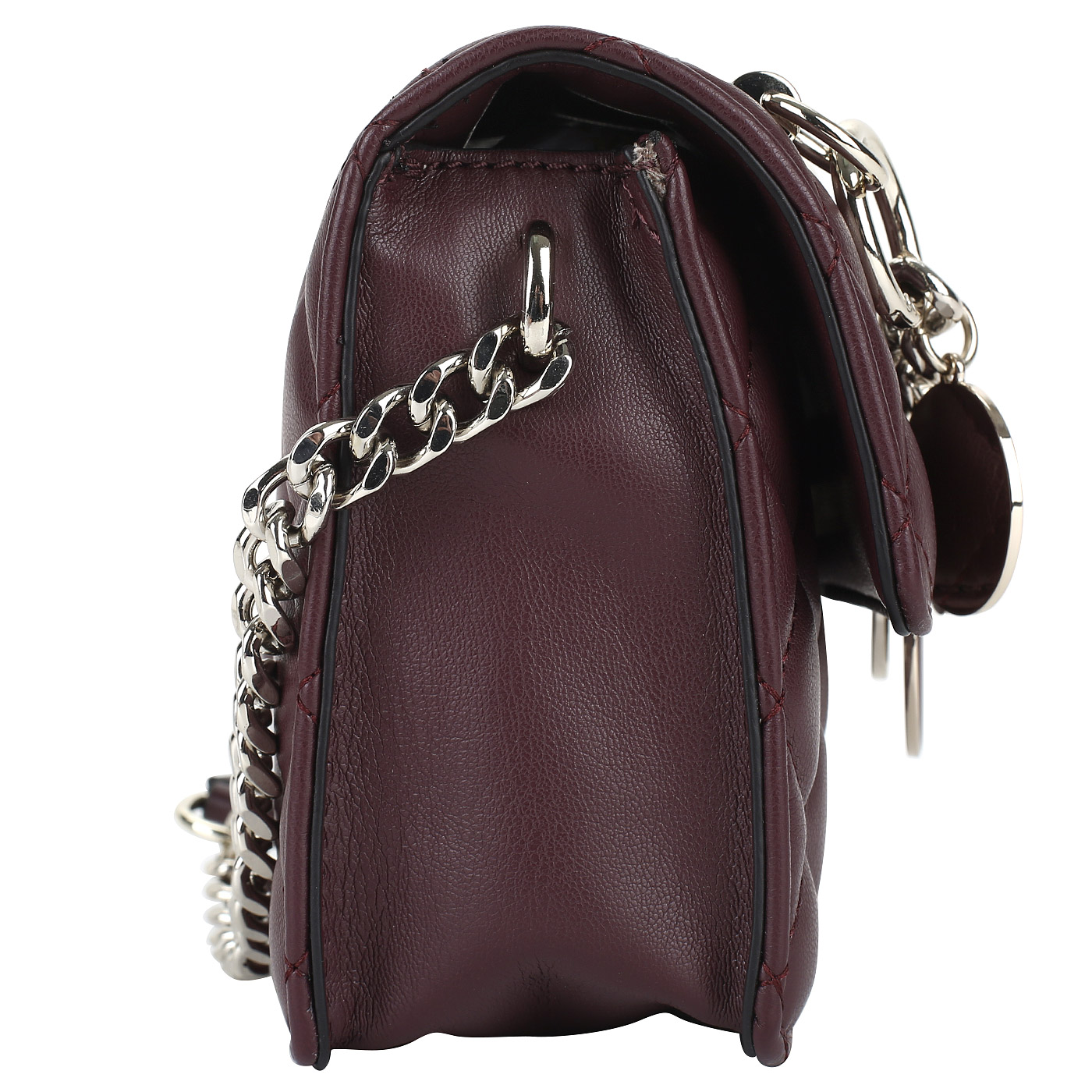 Бордовая сумочка Guess Victoria