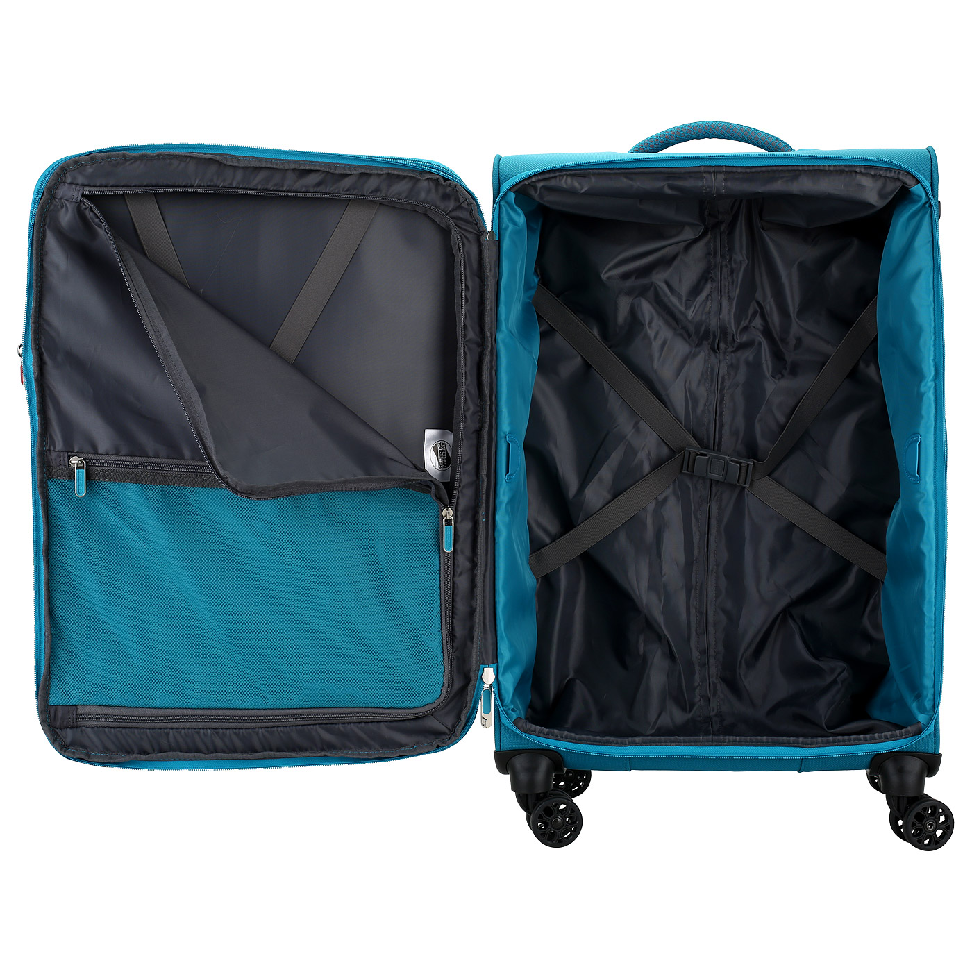 Чемодан средний M тканевый с кодовым замком American Tourister Airbeat