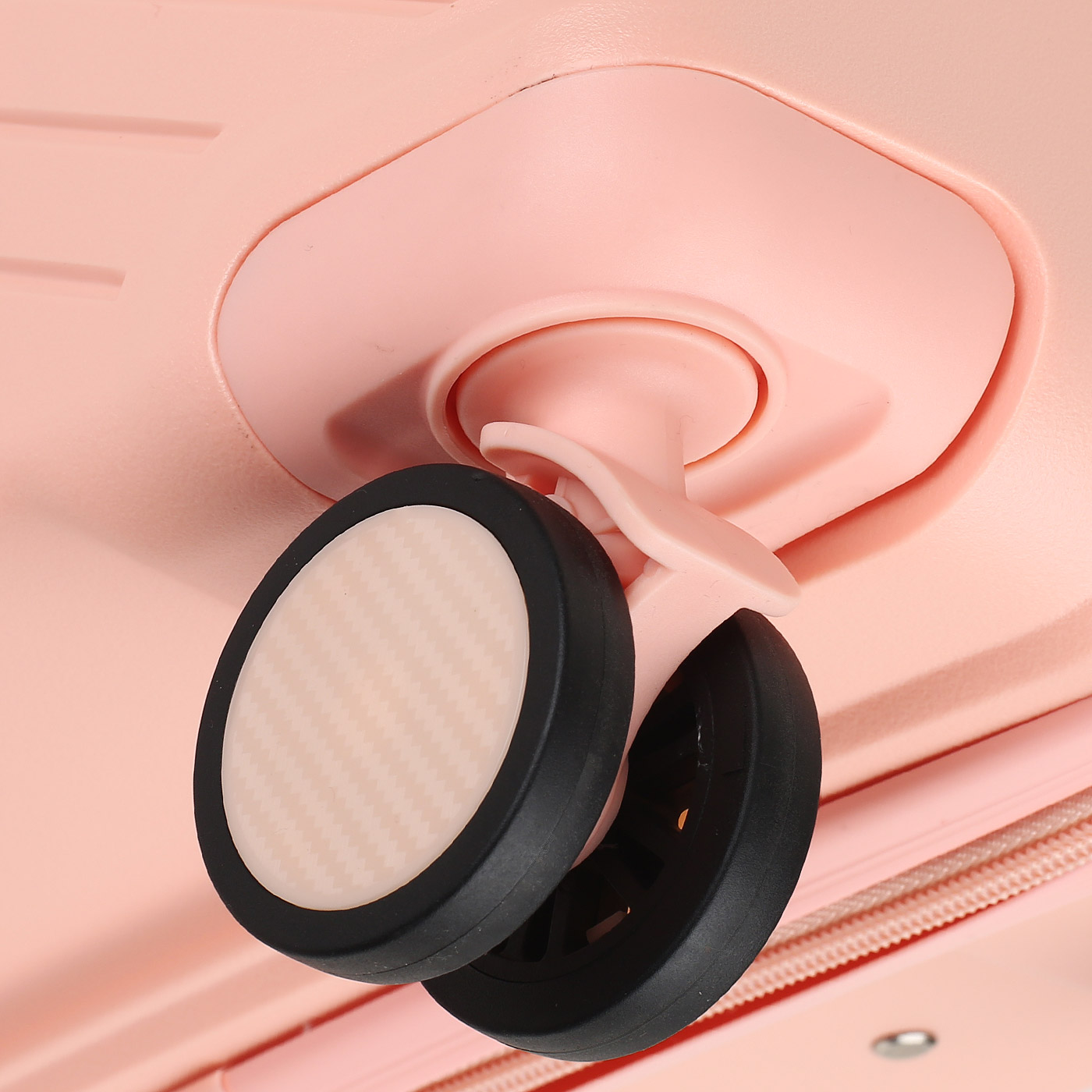 Чемодан средний M из полипропилена с кодовым замком Teckel Skydriver