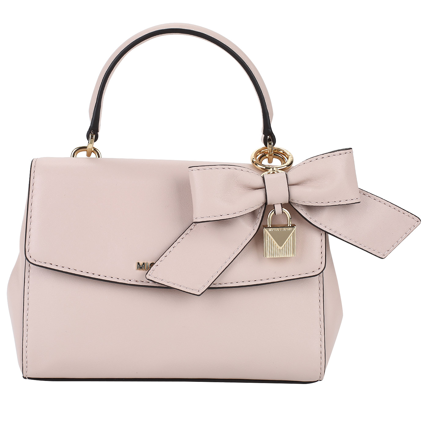 Michael Kors Женская кожаная сумочка с откидным клапаном