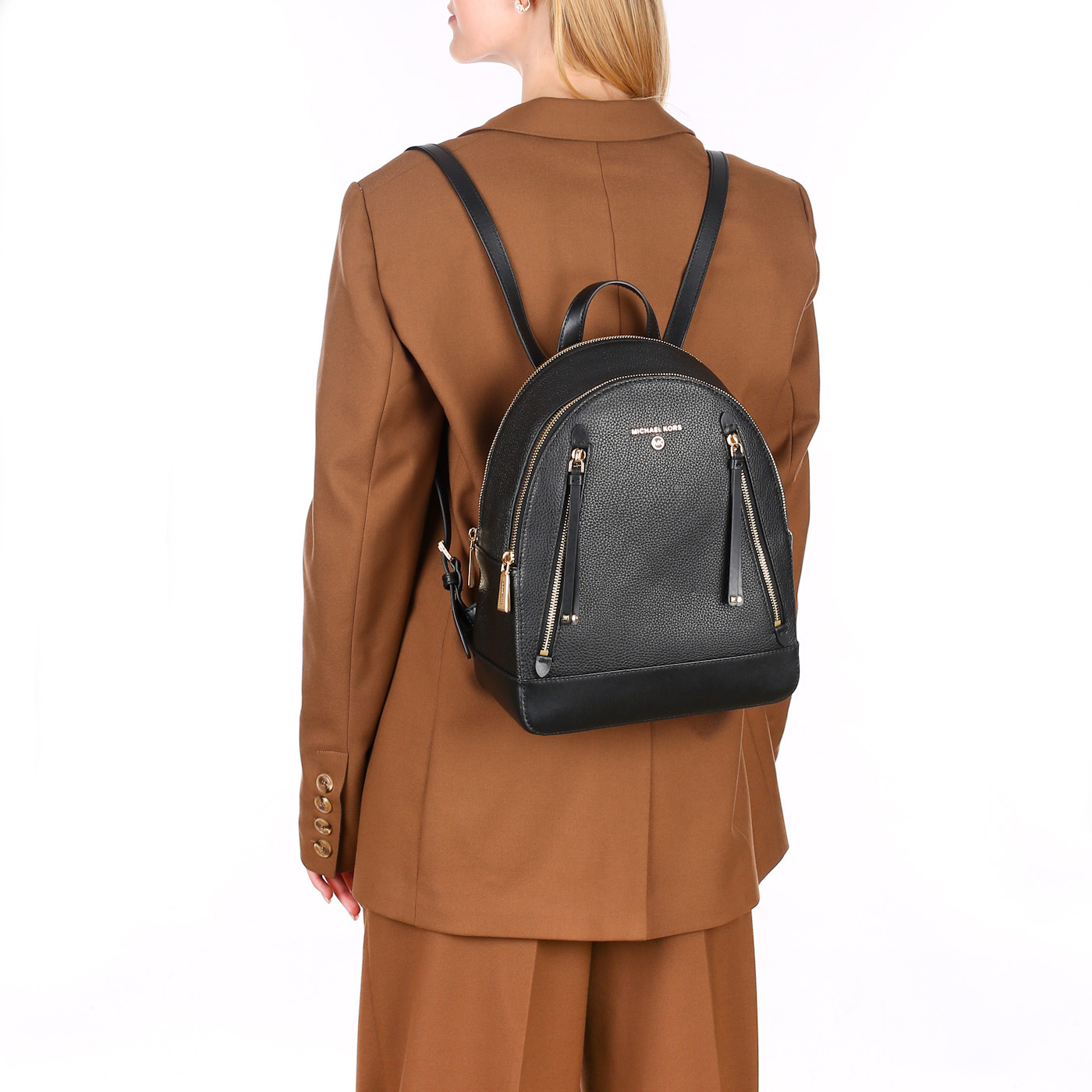 Кожаный рюкзак Michael Kors Brooklyn