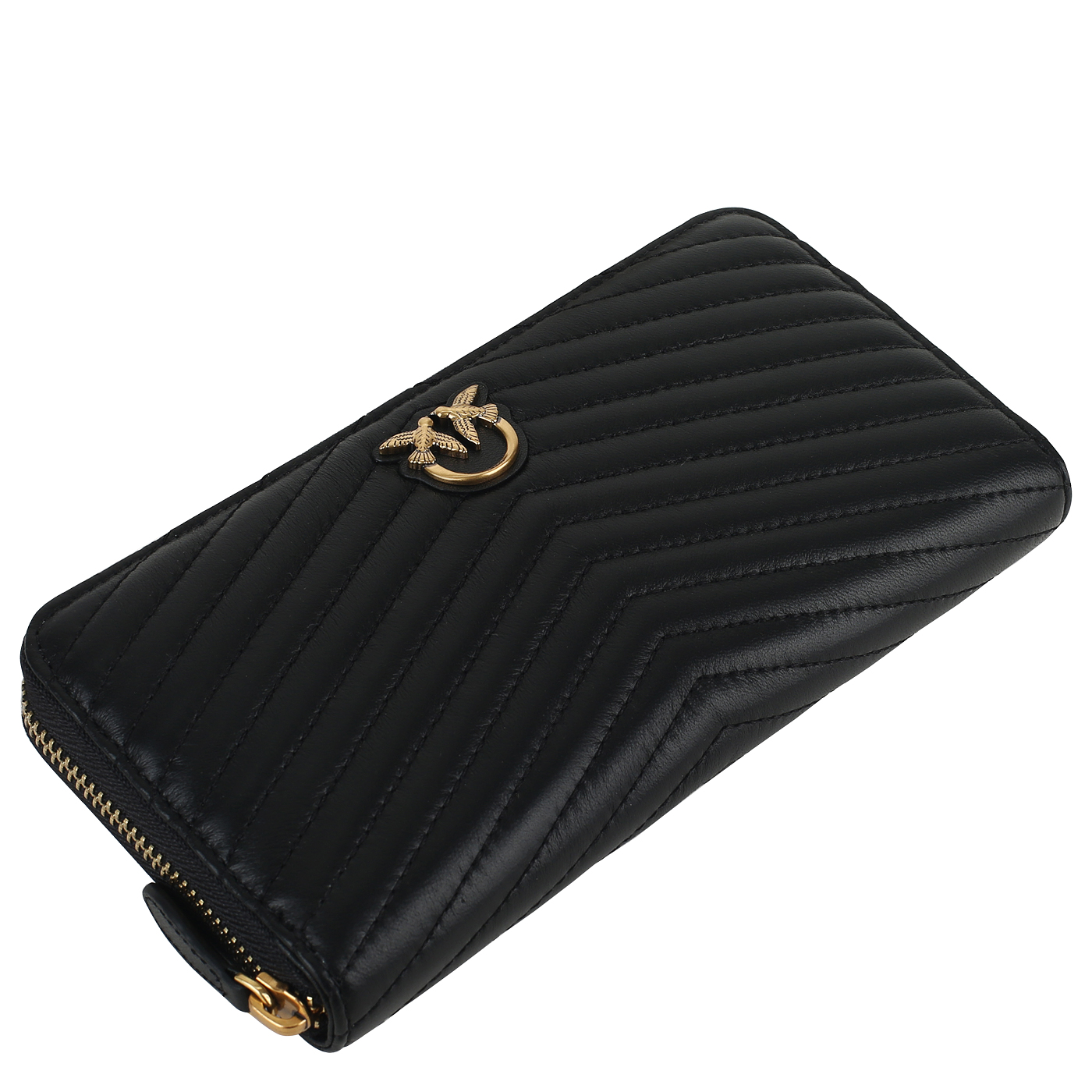 Стеганое портмоне Pinko Chevron