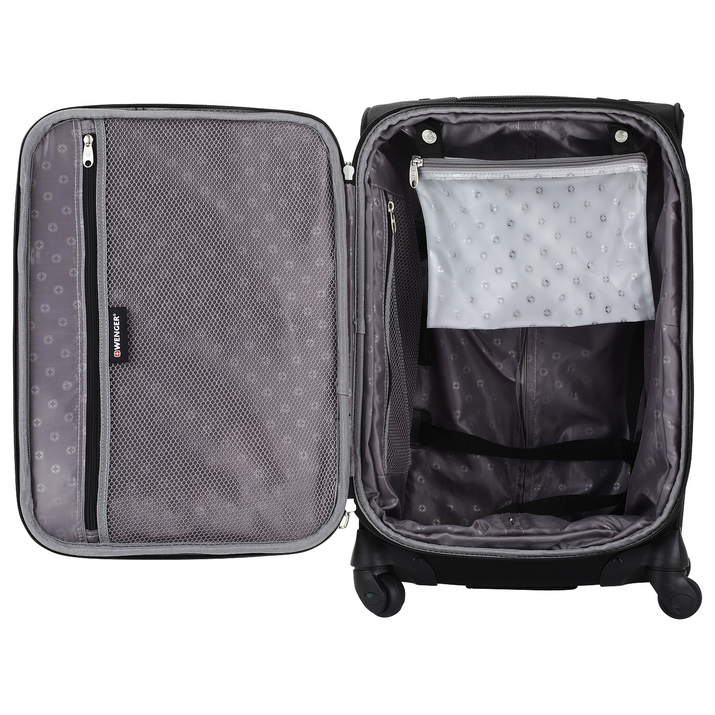 Чемодан маленький S тканевый Wenger Sion