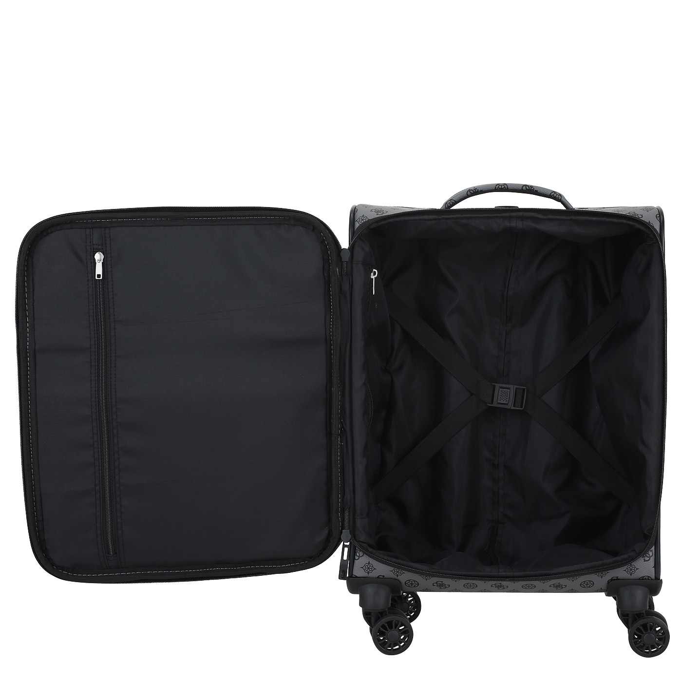 Чемодан маленький S из полиурeтана Guess Peony