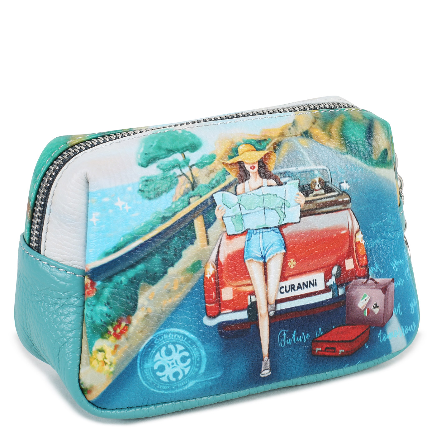 Косметичка с принтом Curanni 