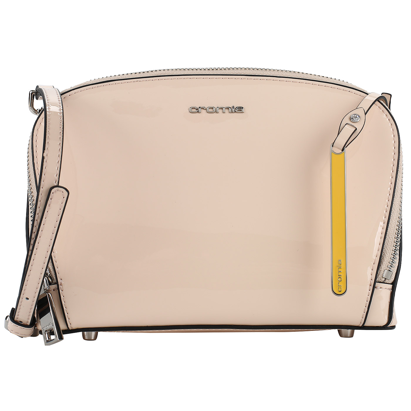 Cromia Женская лакированная сумочка с двумя отделами