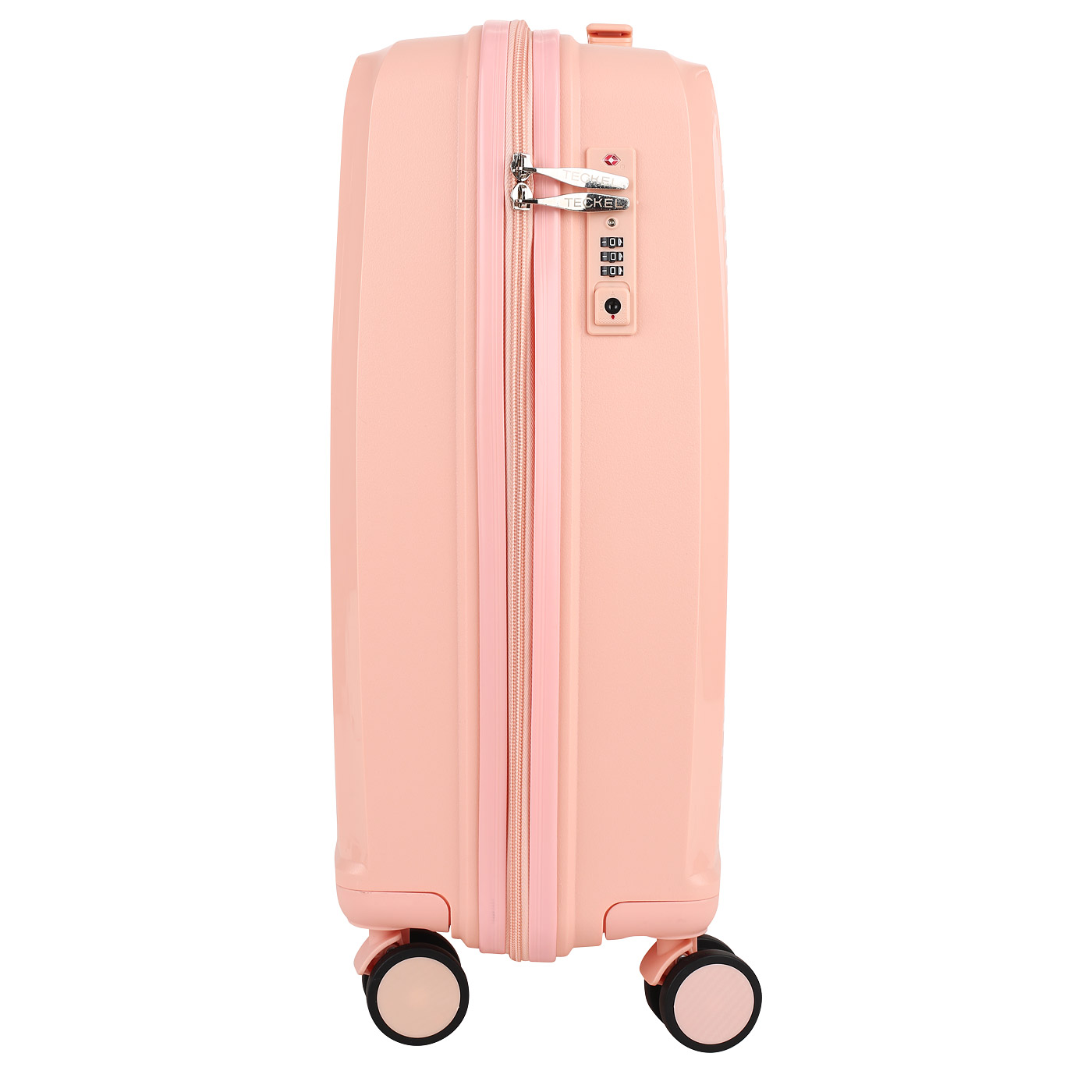 Чемодан маленький S из полипропилена с кодовым замком Teckel Skydriver