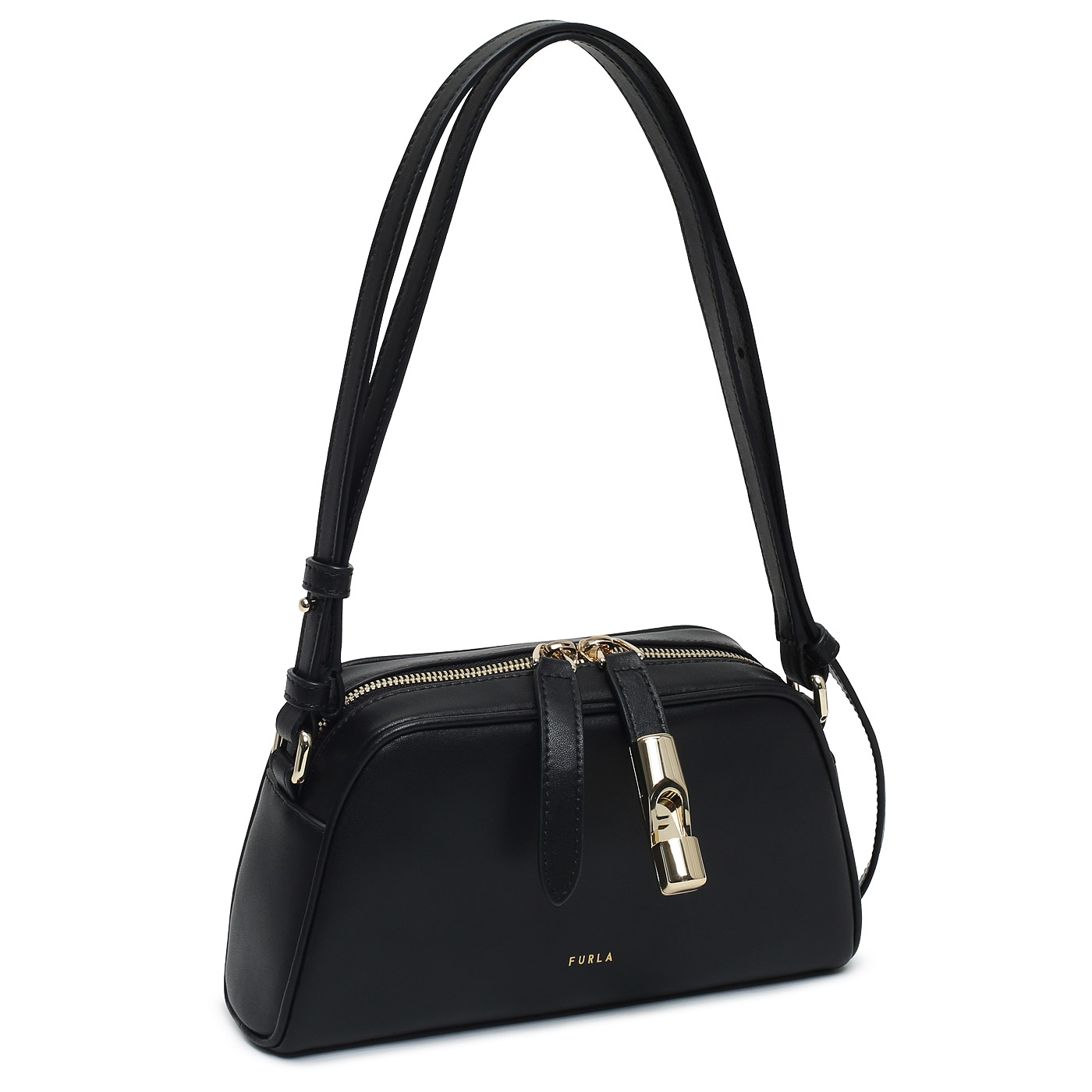 Кожаная сумка Furla Goccia