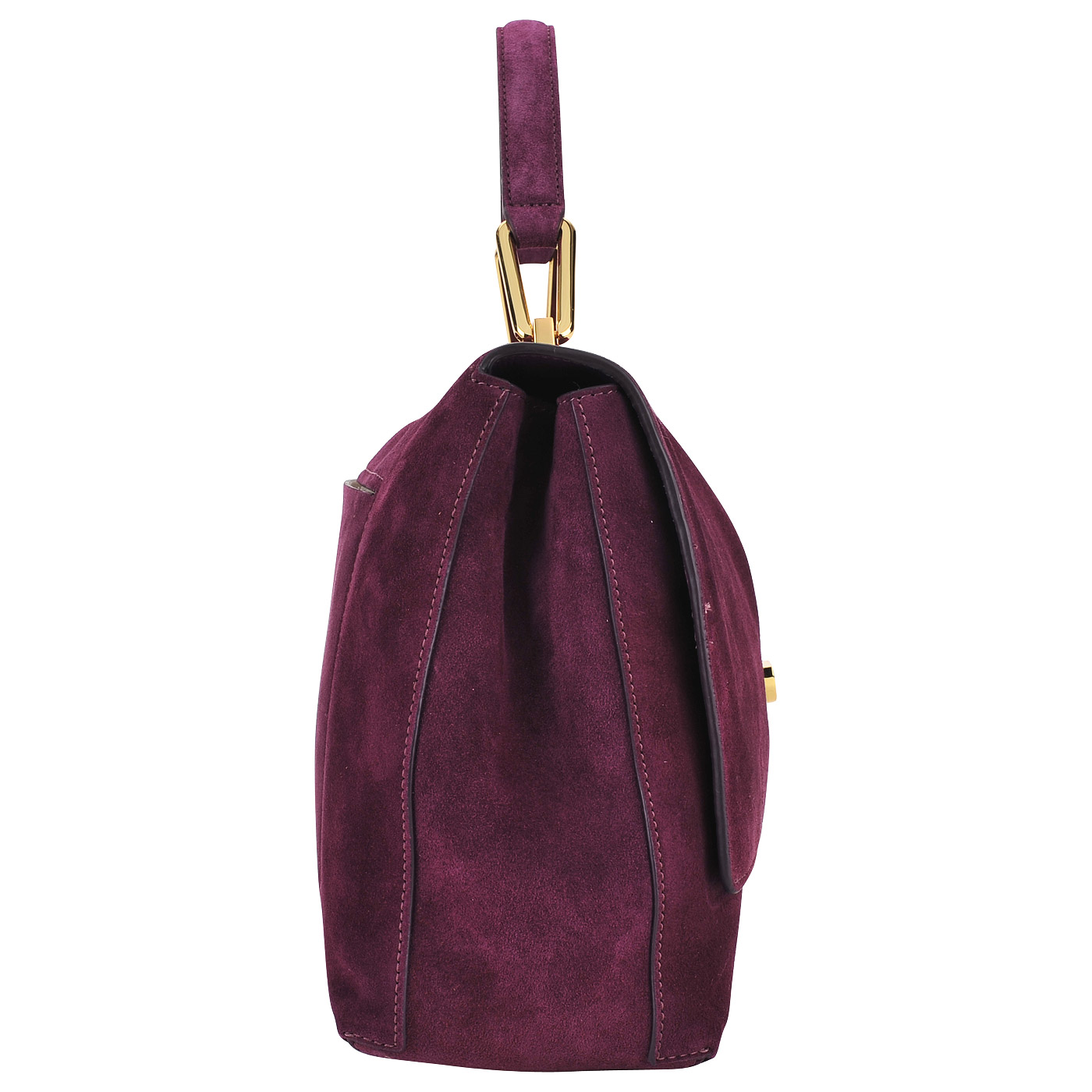 Вместительная женская сумка из натуральной замши Coccinelle Liya suede