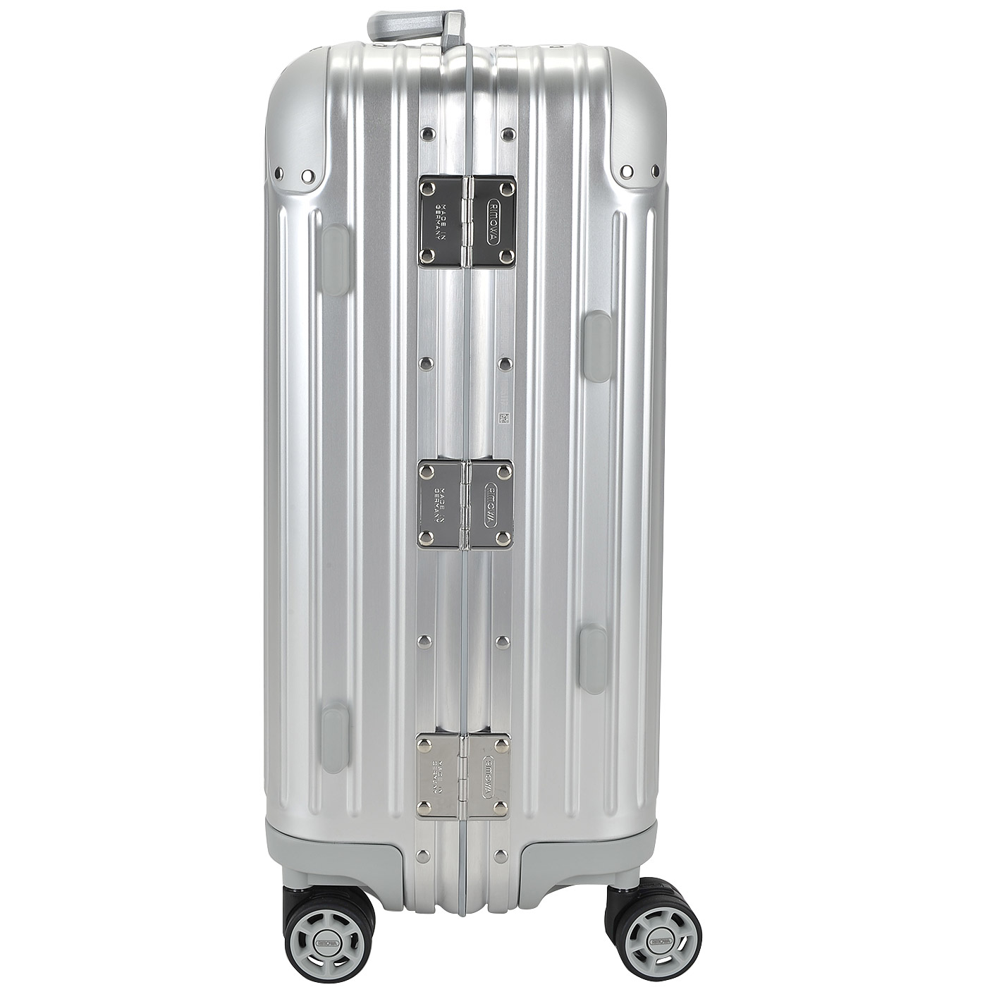 Чемодан маленький M алюминиевый с кодовым замком Rimowa Topas