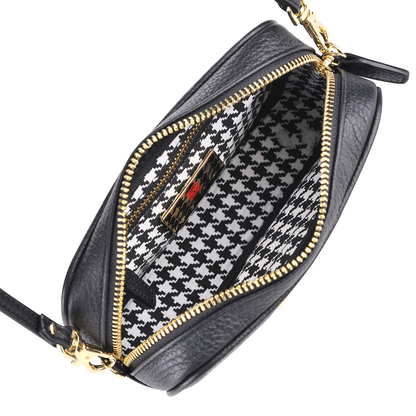 Женская кожаная сумка через плечо Braccialini Rossella