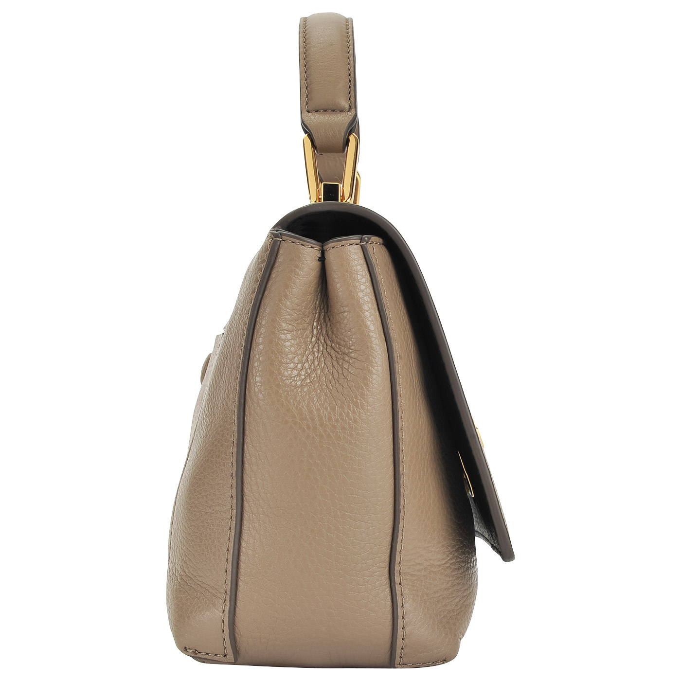 Маленькая кожаная сумочка со съемным ремешком Coccinelle Liya