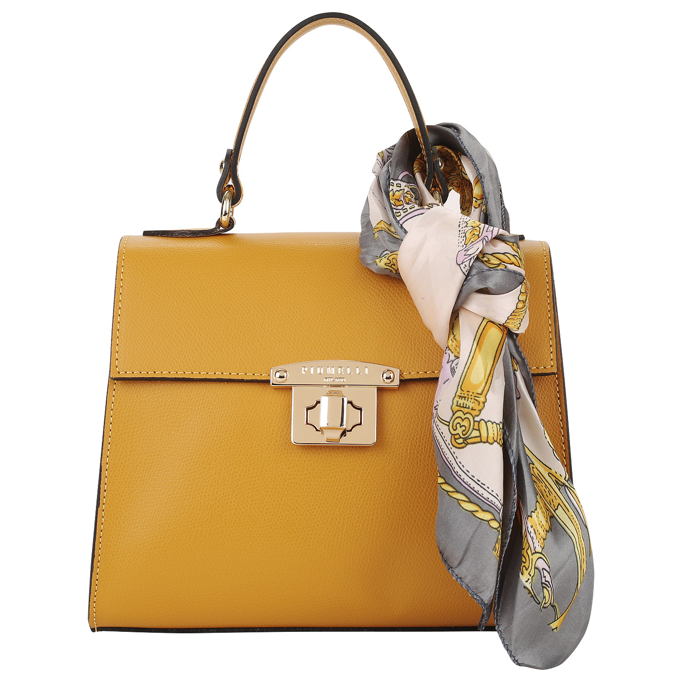 Piumelli Тисненая сумочка-сэтчел