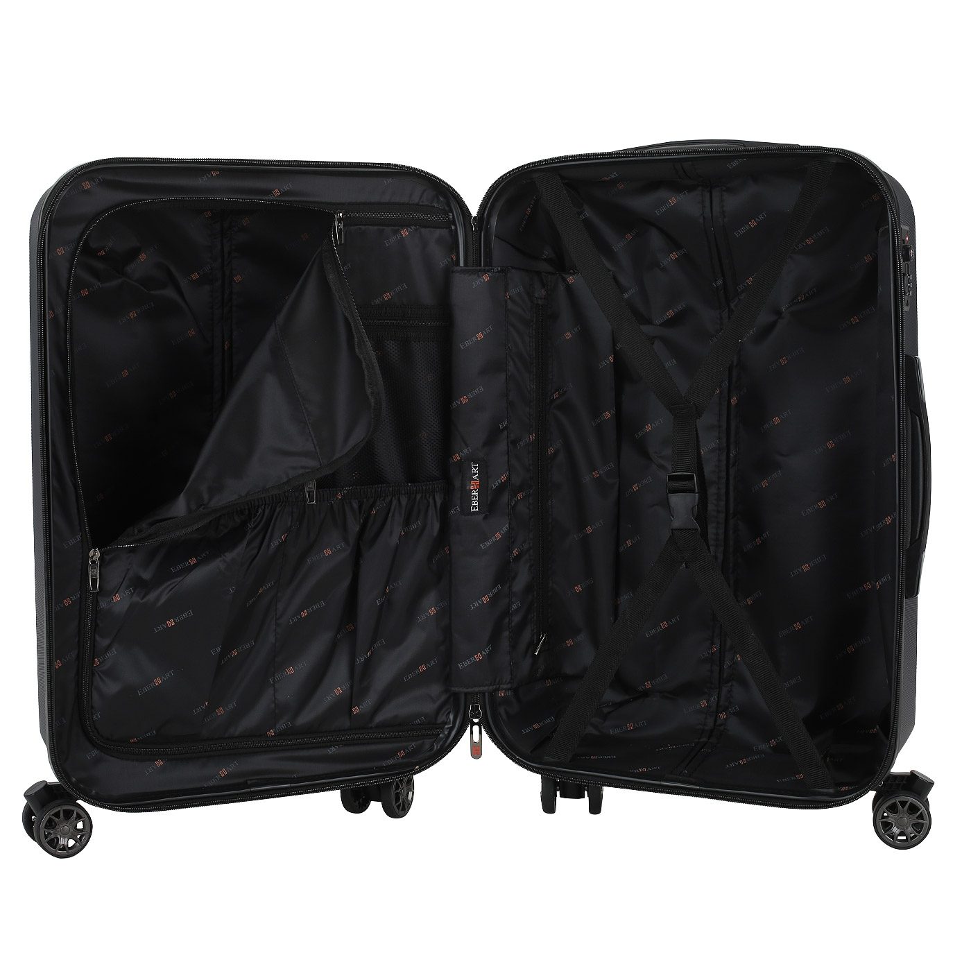 Чемодан средний M из поликарбоната с кодовым замком Eberhart Drive