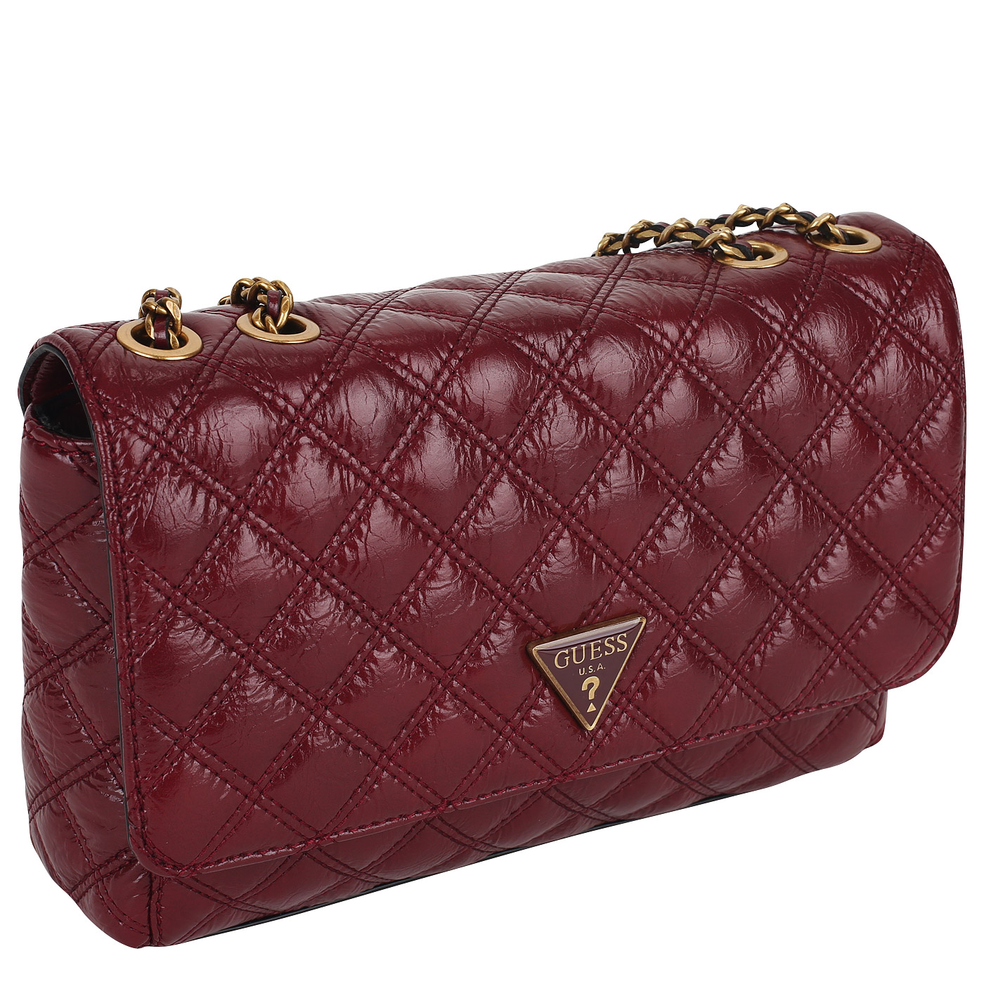 Сумка через плечо с цепочкой Guess Cessily