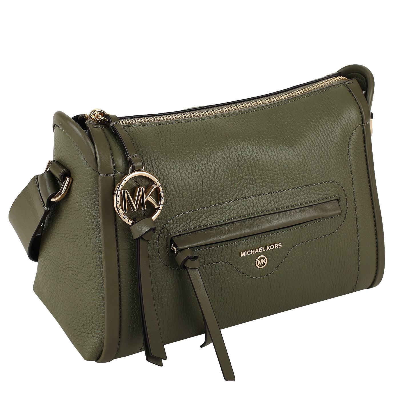 Сумка из зернистой кожи Michael Kors Carine