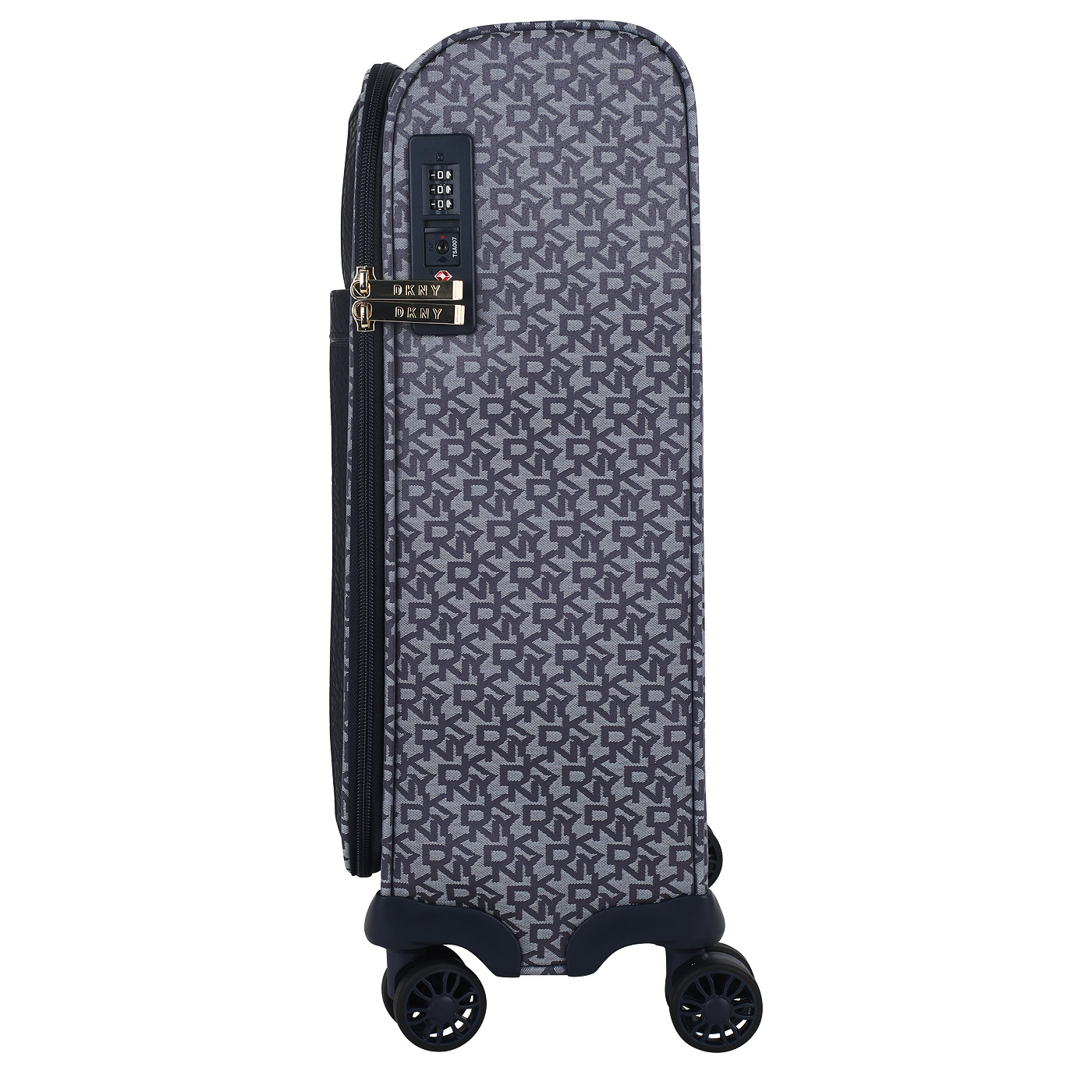 Чемодан для ручной клади тканевый с кодовым замком DKNY DKNY-090 Signature softs