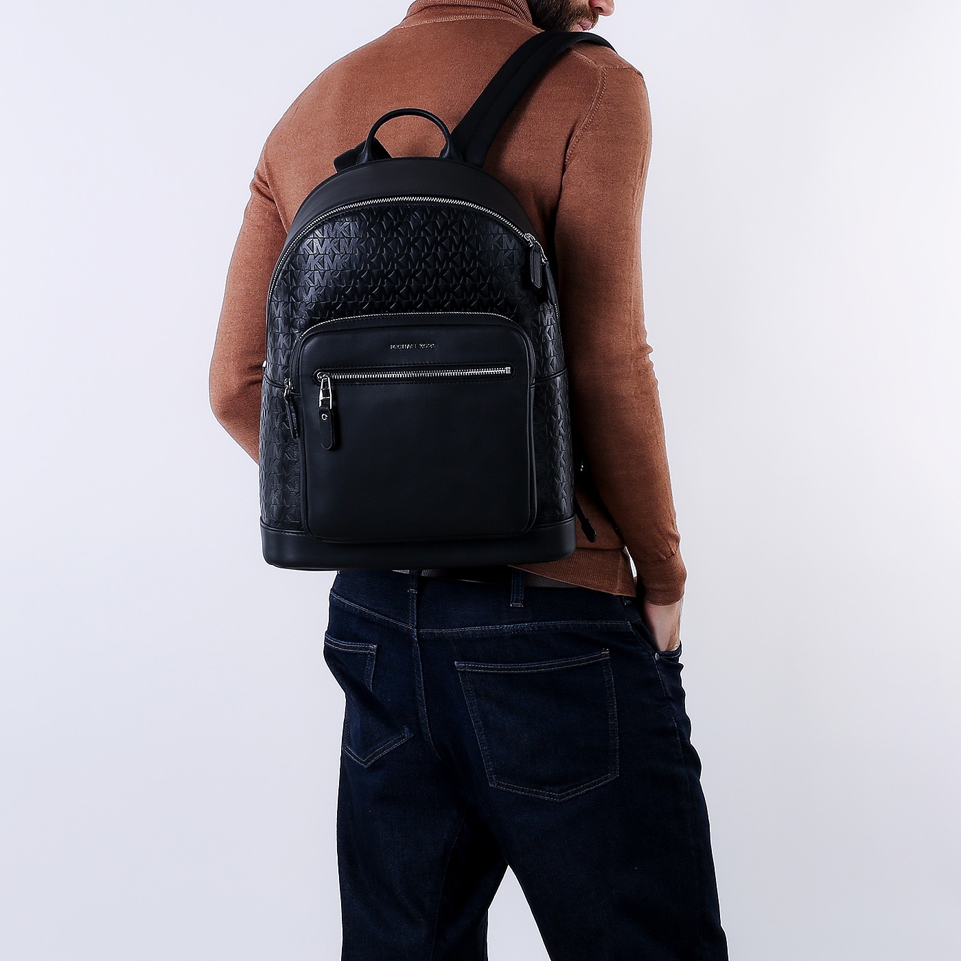 Кожаный рюкзак Michael Kors Men Backpack