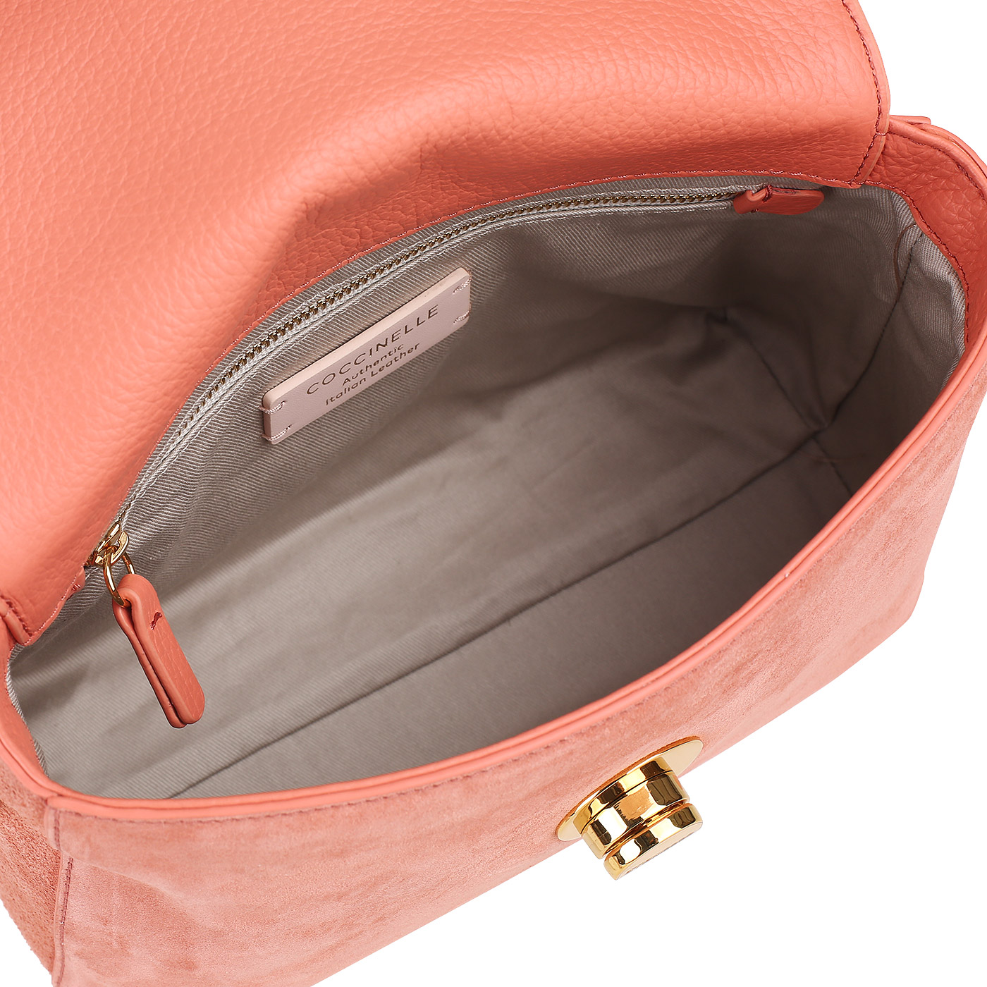 Замшевая сумка через плечо Coccinelle Liya suede