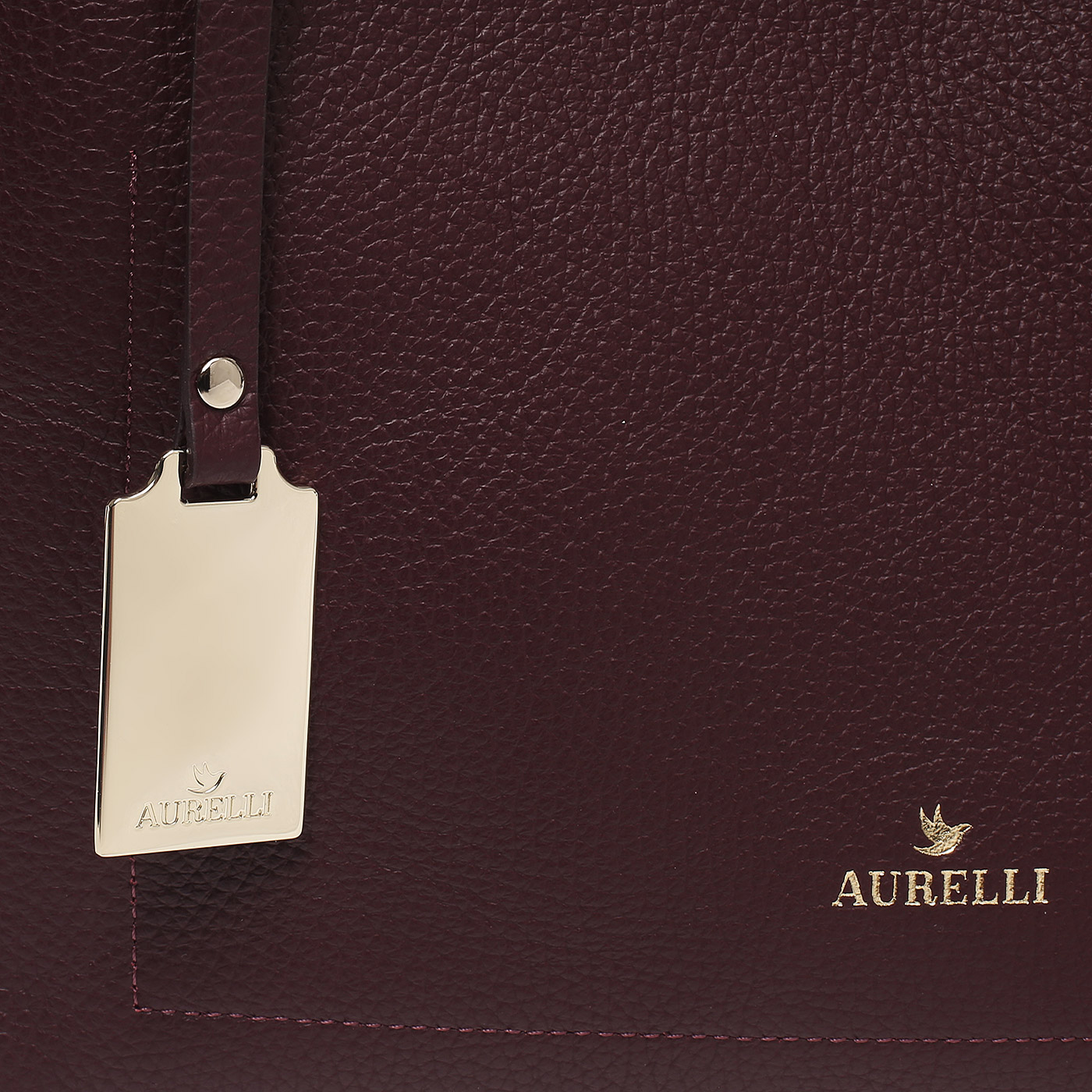 Кожаная сумка Aurelli Soft