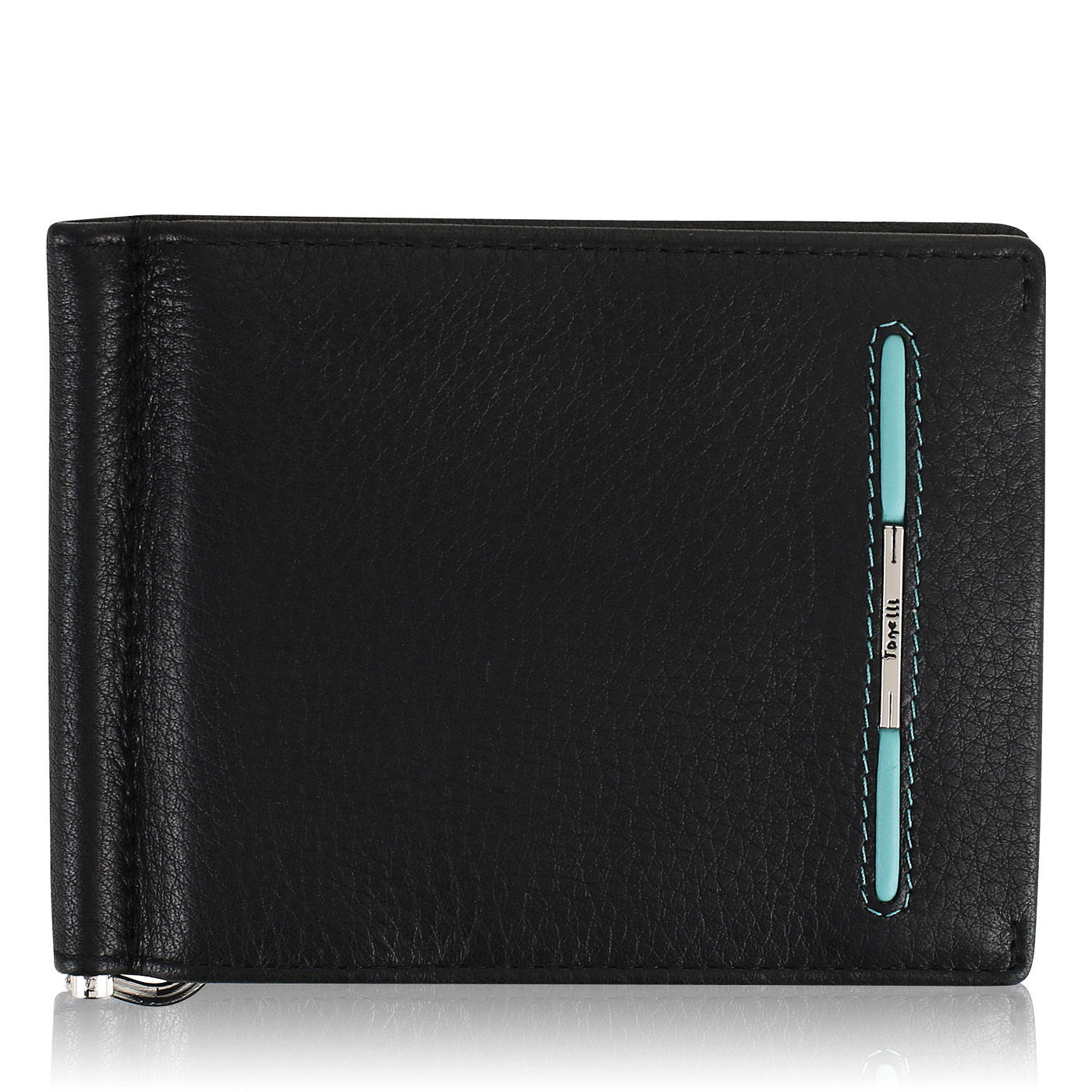 Зажим для денег Tonelli Inserto 8306_nero/azzurro - 2000558136907 ...