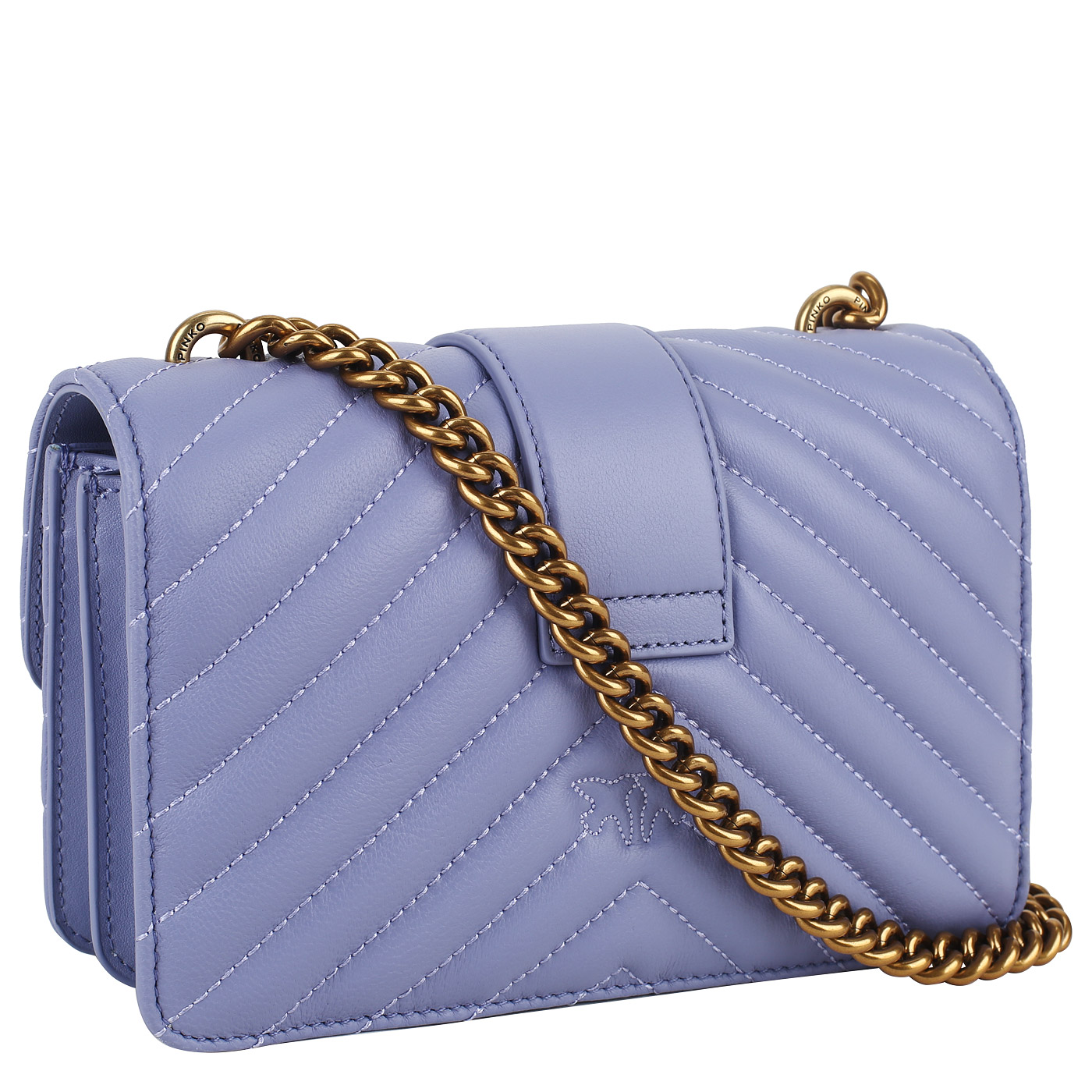 Сумка через плечо с цепочкой Pinko Chevron