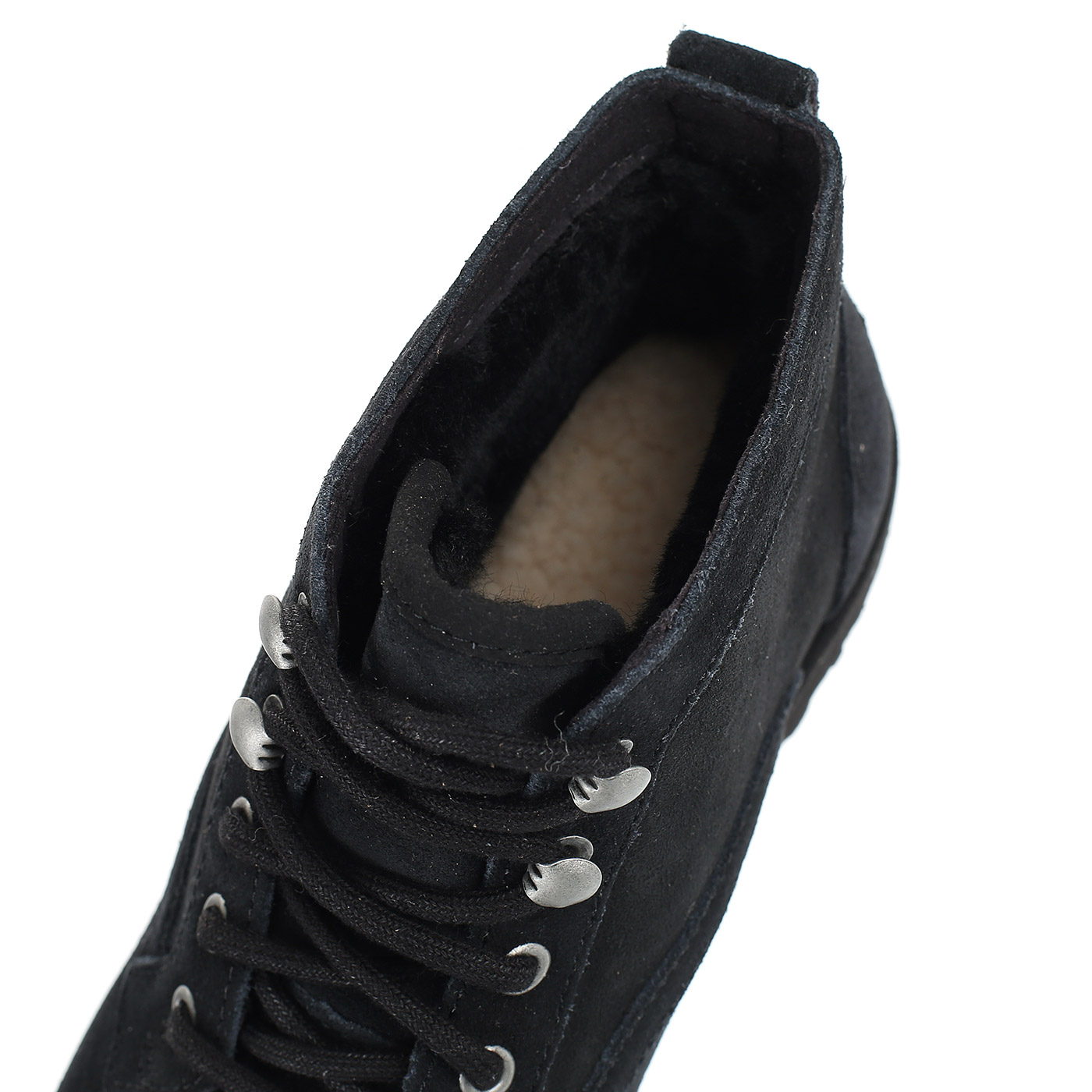 Женские замшевые полуботинки на шнуровке UGG Bethany 1012532 blk*36-i ...