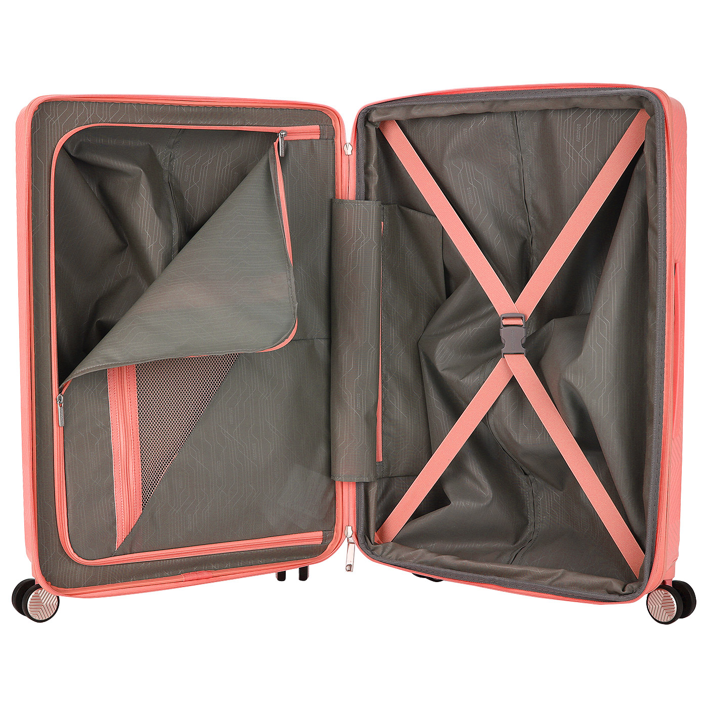 Чемодан средний M из поликарбоната с кодовым замком American Tourister Flylife