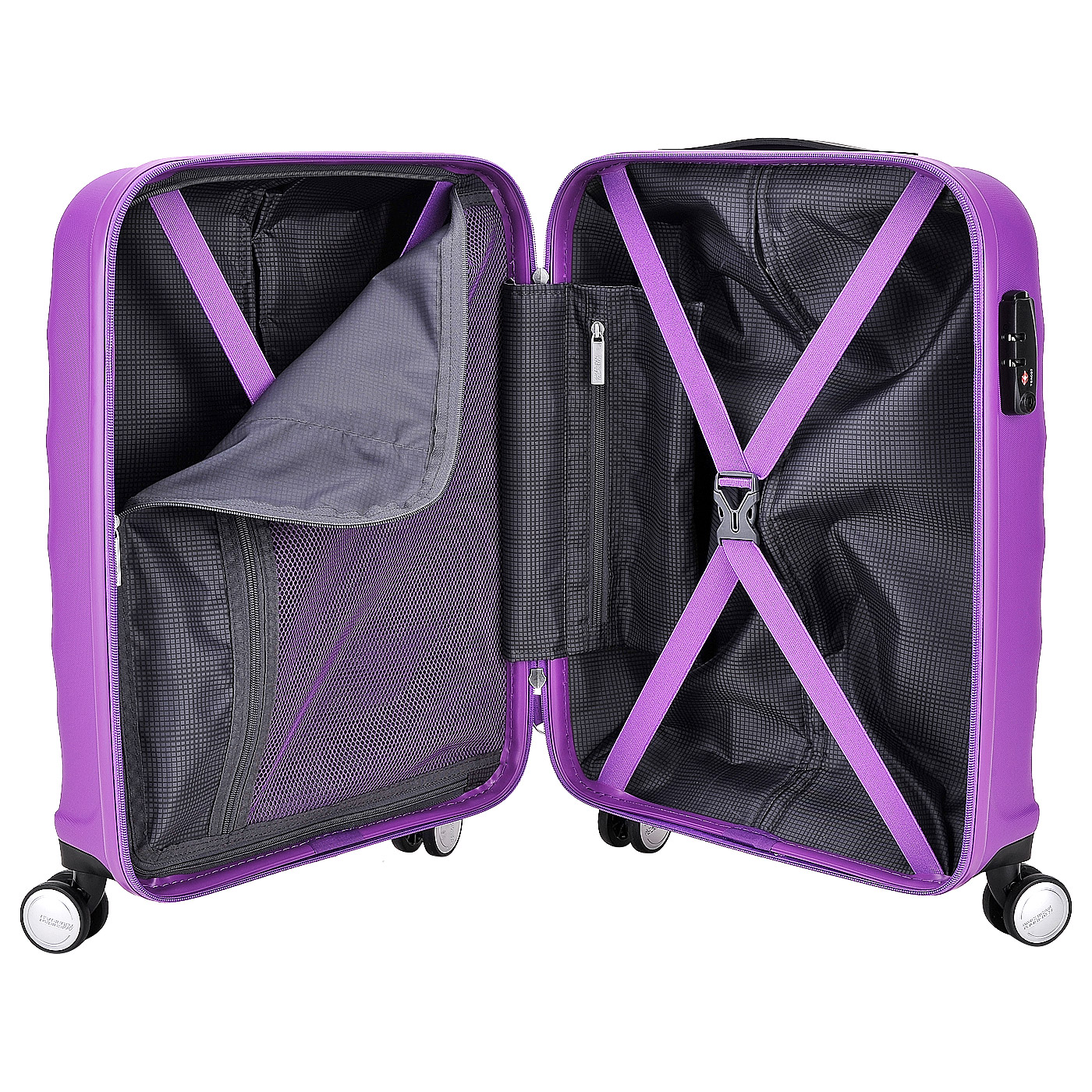 Чемодан на колесах American Tourister Crystal Glow