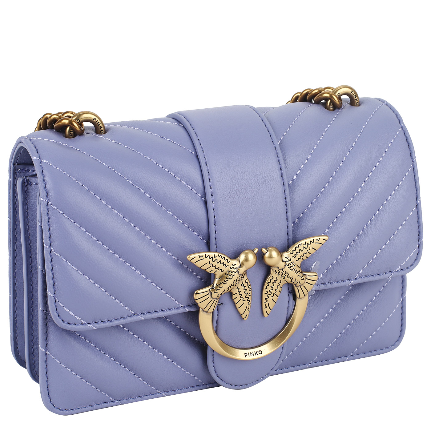 Сумка через плечо с цепочкой Pinko Chevron