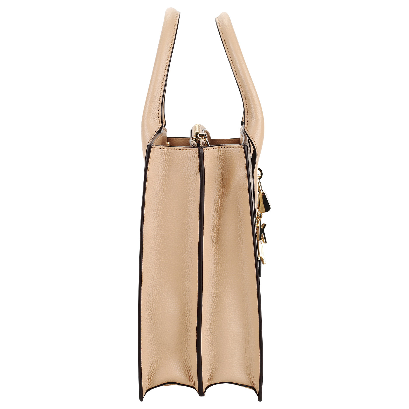 Сумка-тоут из кожи DKNY Elissa R81AJ280-276 - 2000557874893 бежевый ...
