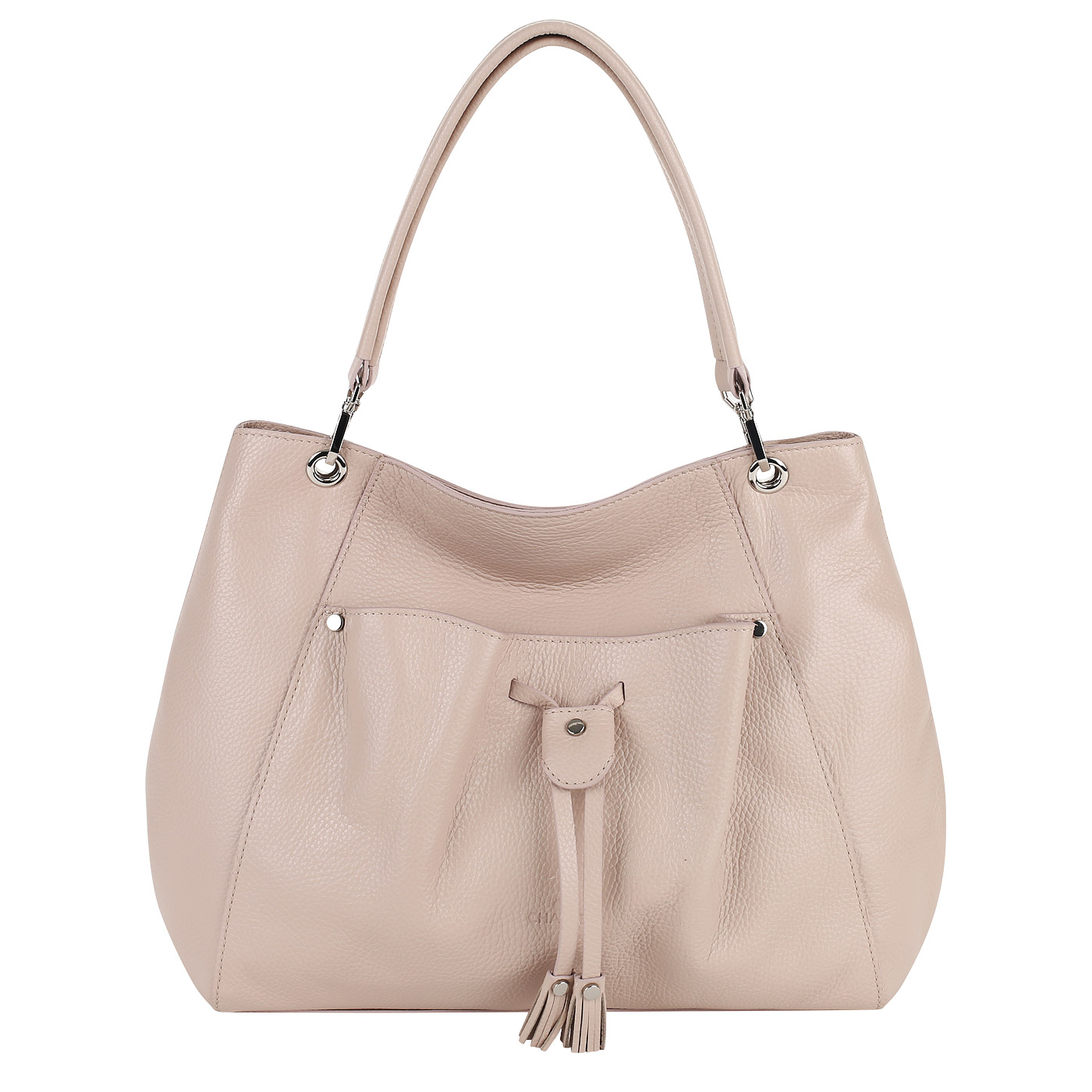 Chatte Сумка из бежево-розовой кожи