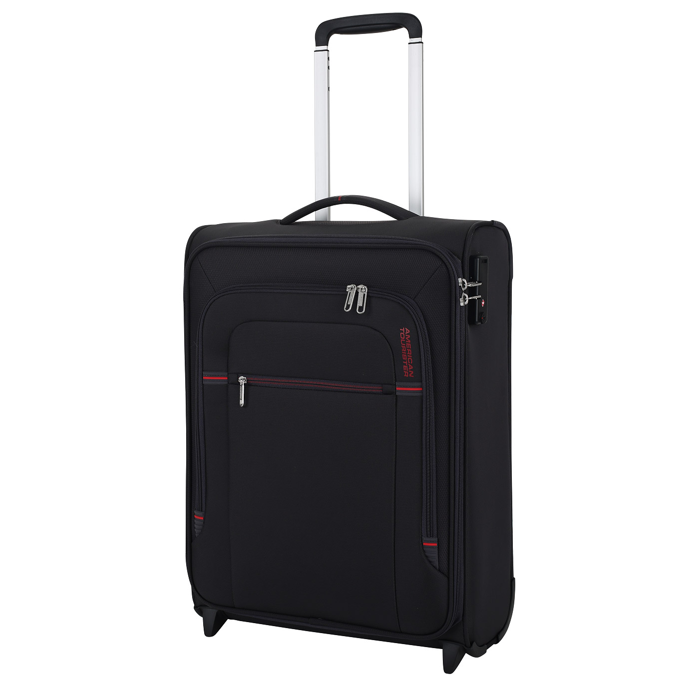 American Tourister Чемодан для ручной клади тканевый с кодовым замком