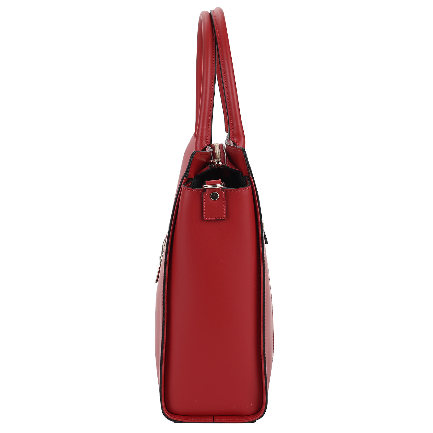 Красная кожаная сумка Ripani Business