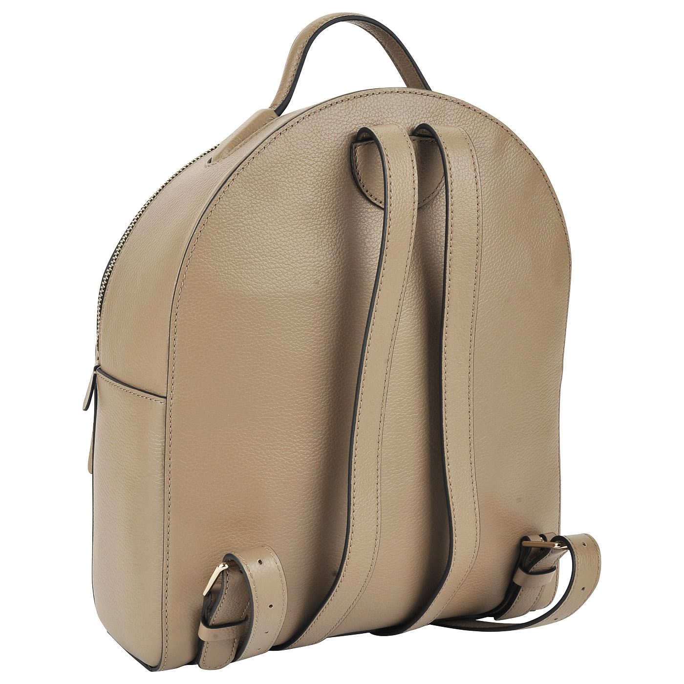 Вместительный женский рюкзак из натуральной кожи Coccinelle Clementine soft