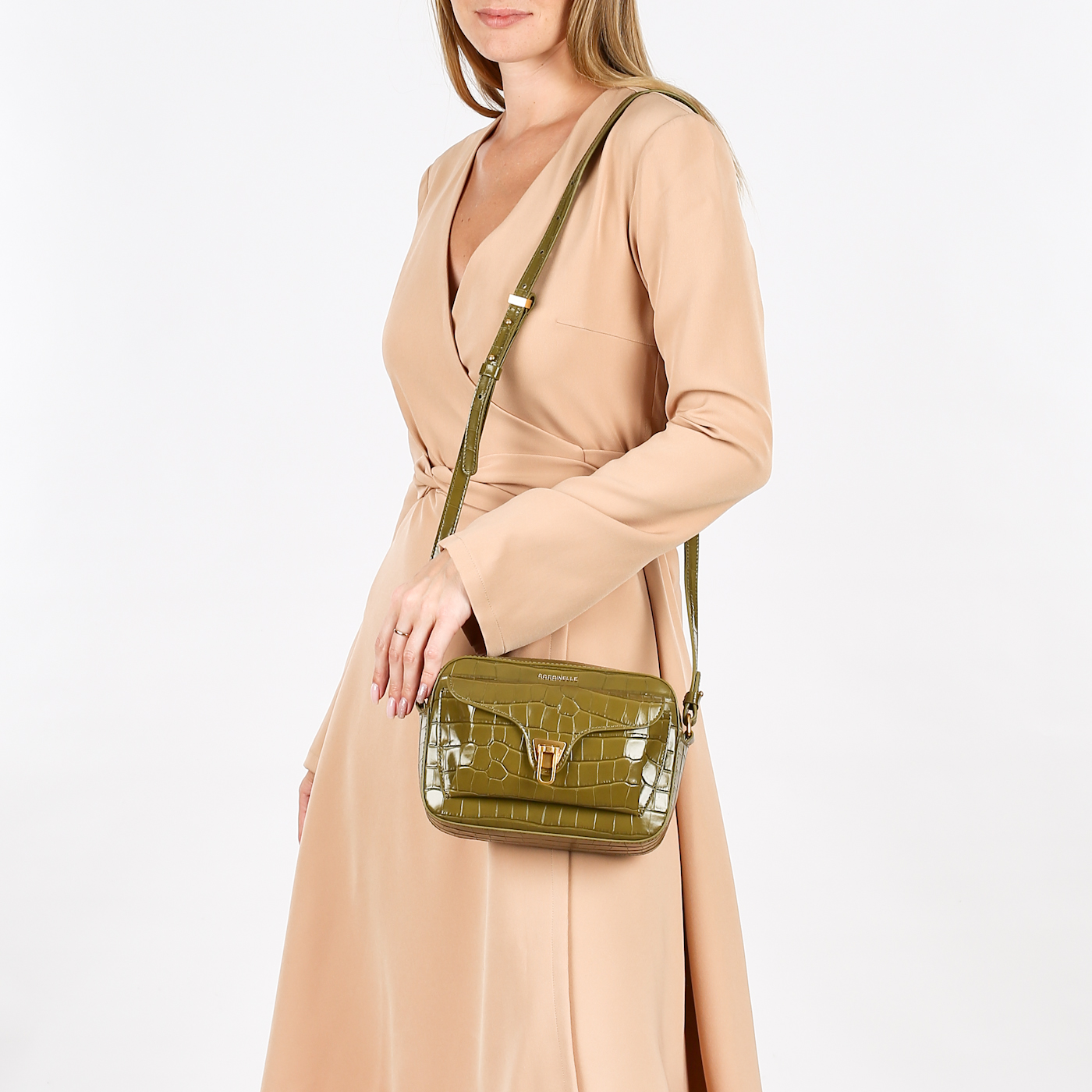 Сумка через плечо Coccinelle Beat Croco