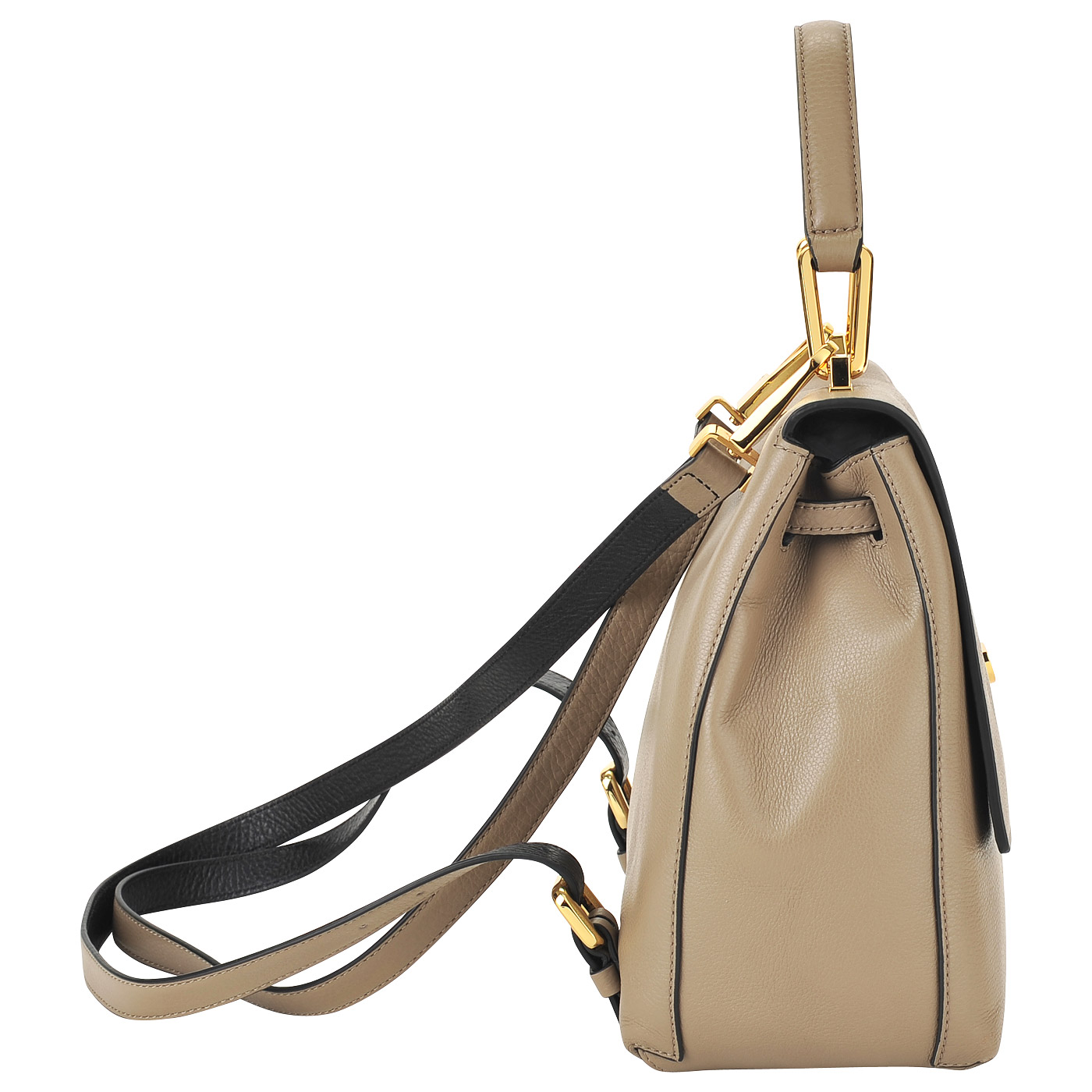 Кожаный рюкзак с откидным клапаном Coccinelle Liya