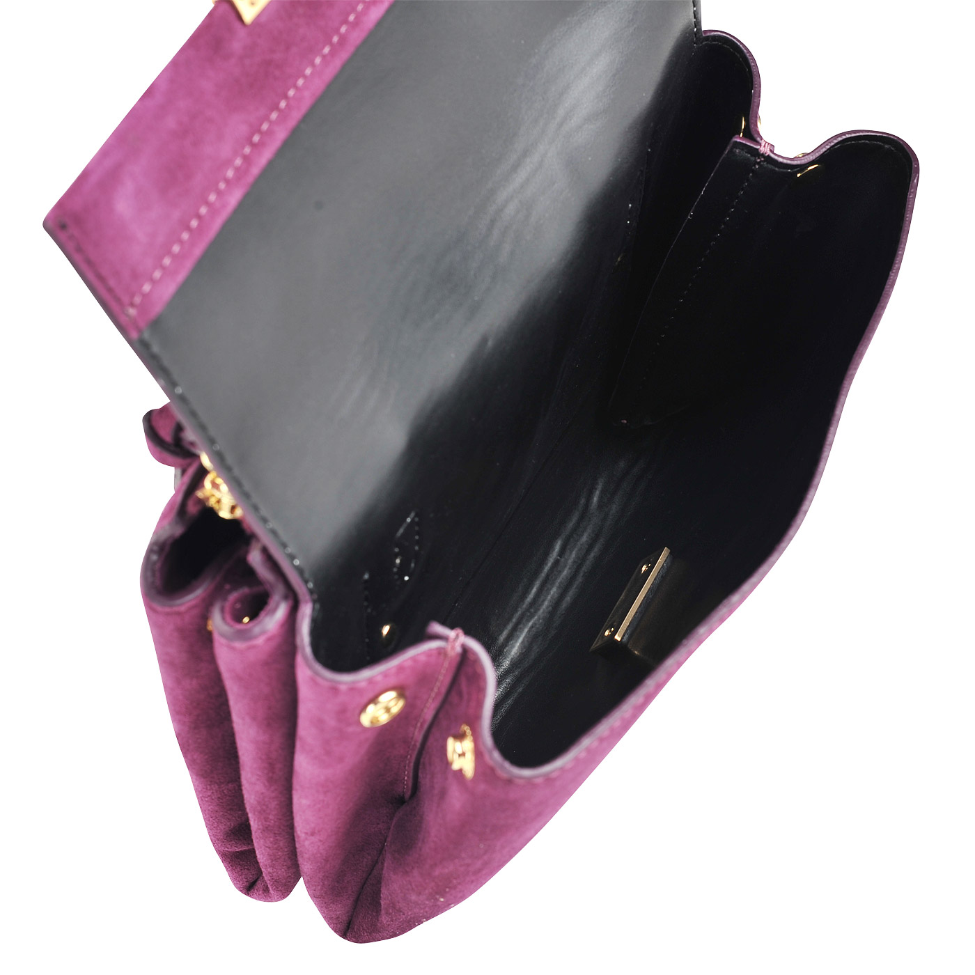 Маленькая замшевая сумочка с двумя отделами Coccinelle Arlettis suede