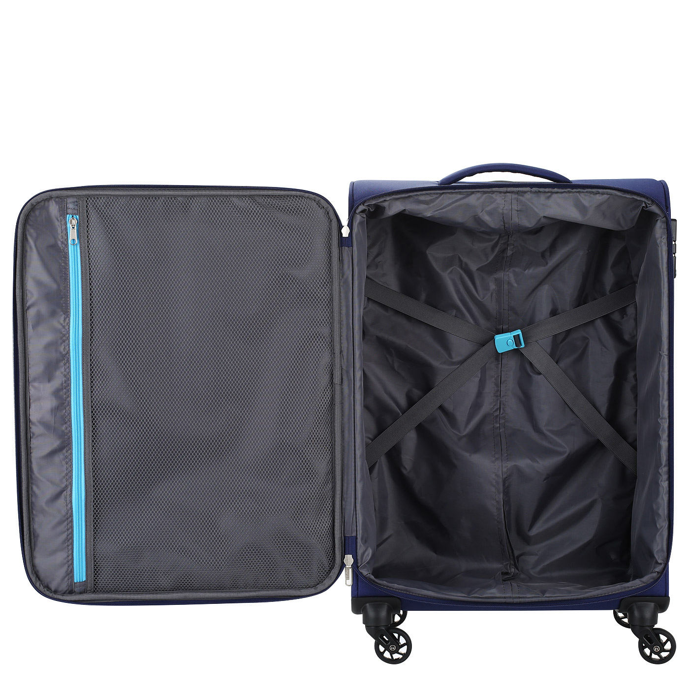 Чемодан средний M тканевый с кодовым замком American Tourister Heat Wave