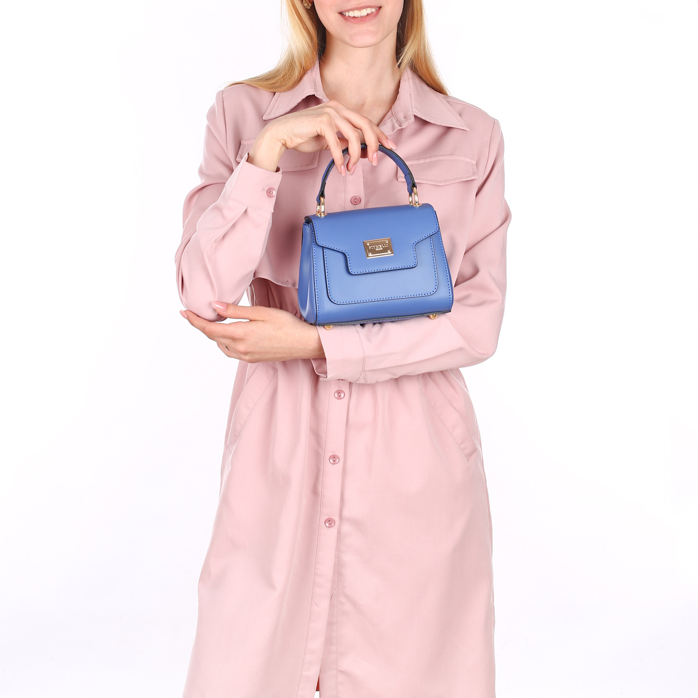 Кожаная сумка с цепочкой Piumelli Cyclamen