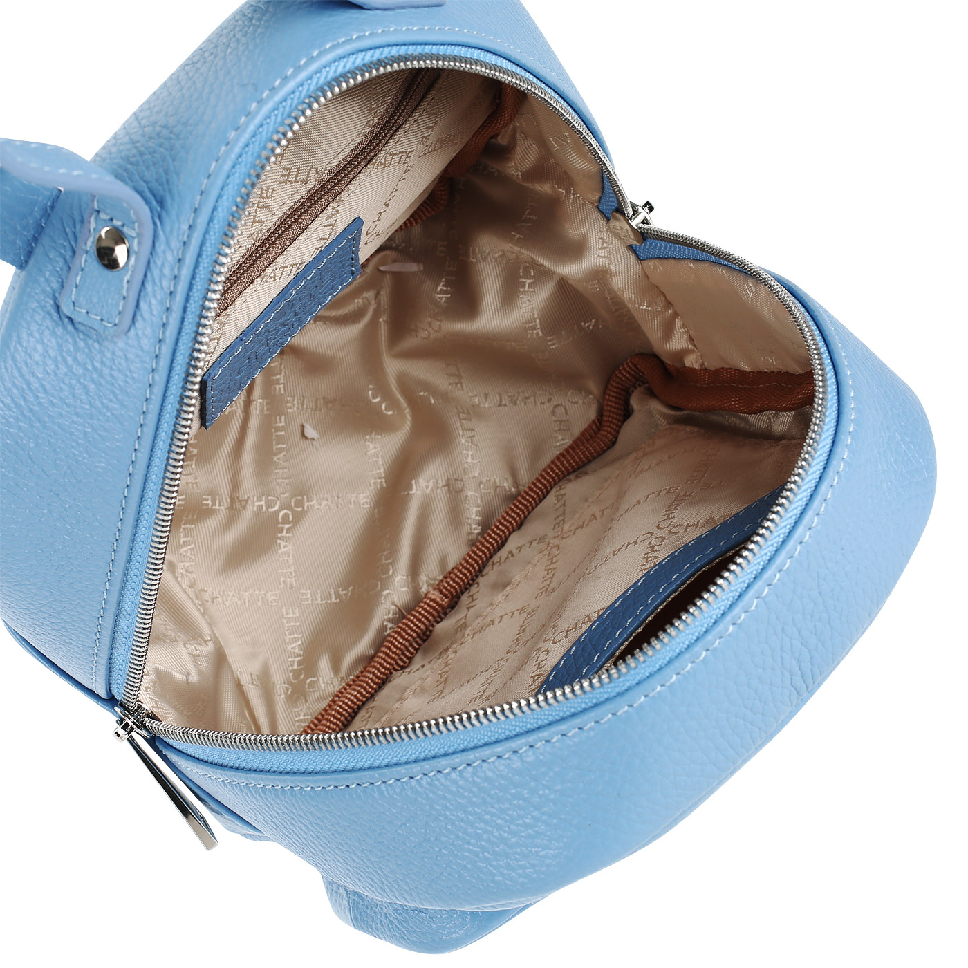 Маленький женский рюкзак из натуральной кожи Chatte 