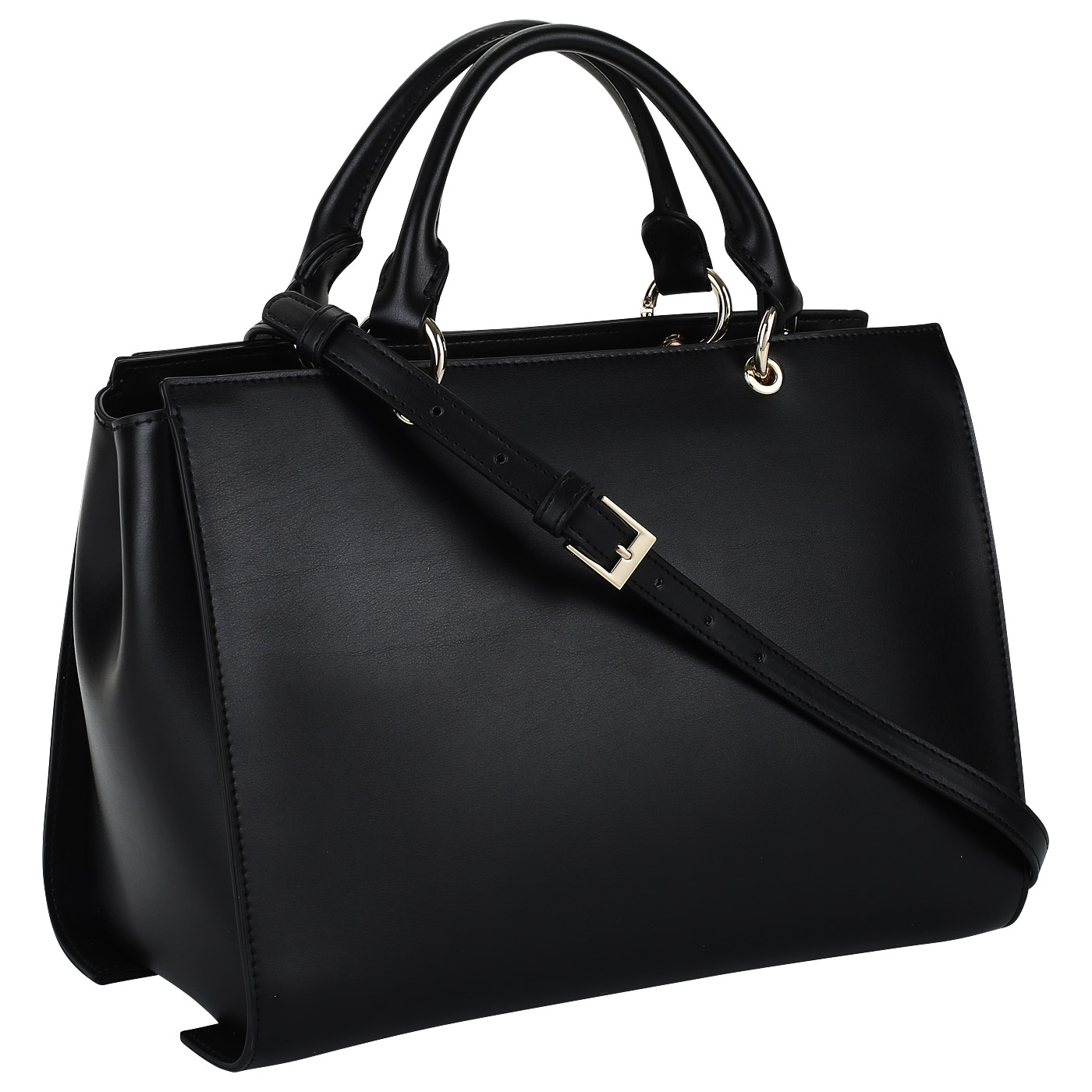 Женская сумка черного цвета Cavalli Class Aloha