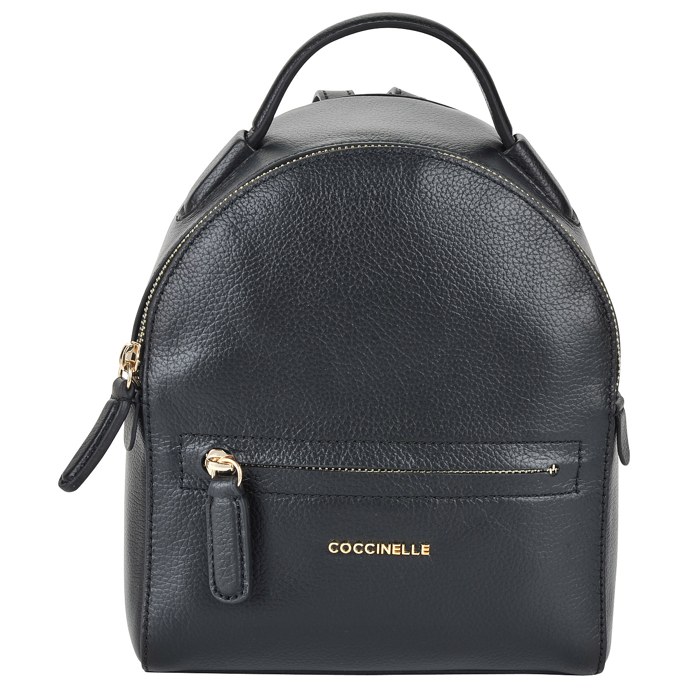 Coccinelle Маленький женский рюкзак из натуральной кожи